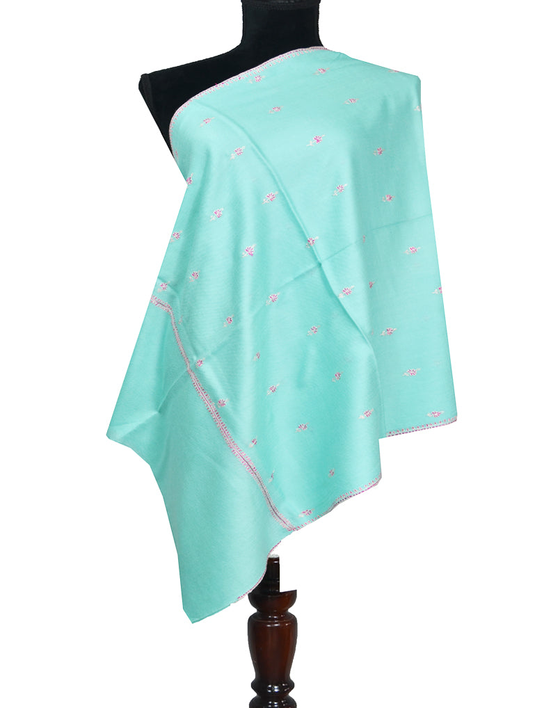 tiffany embroidery wool stole 0154