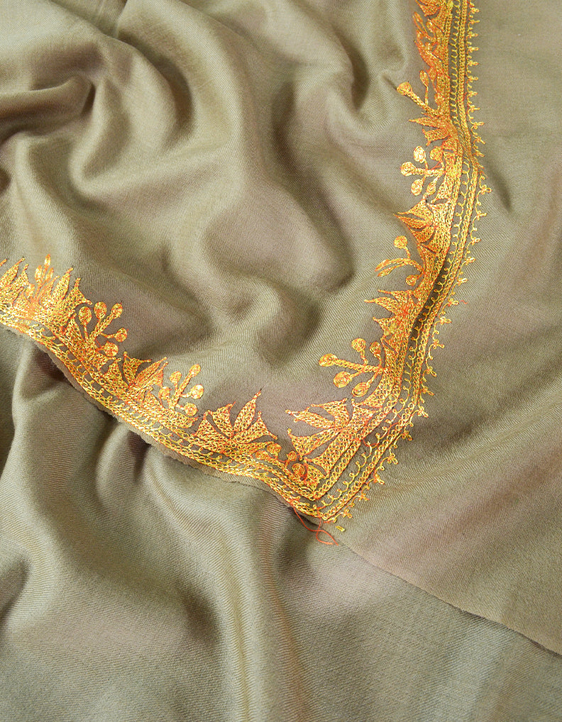 natural tilla wool shawl 0323