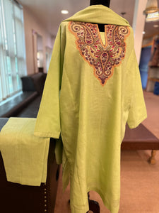 Purepashmina purewool blend pheran set pwb305