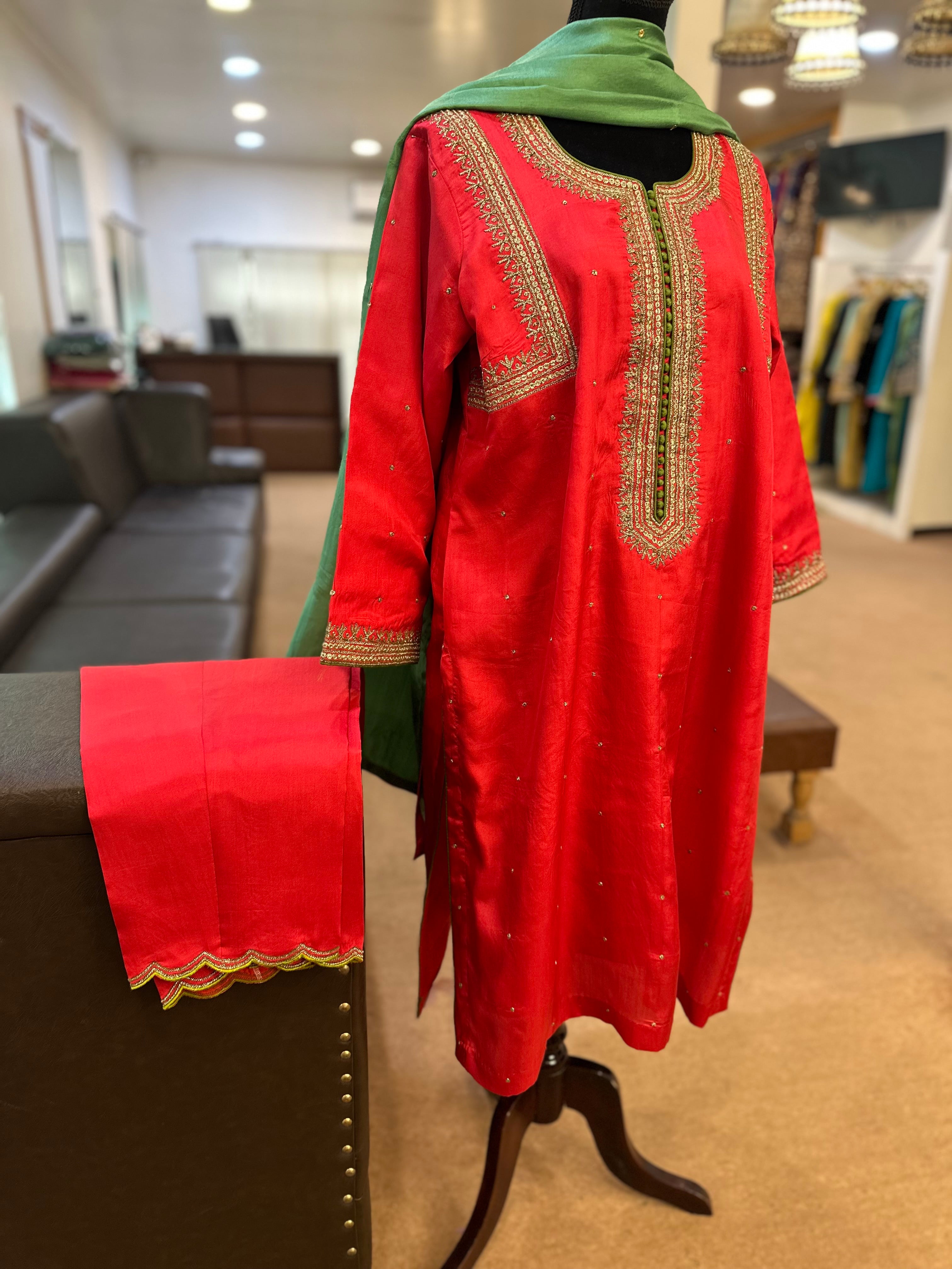 Puresilk kurta set mtks823