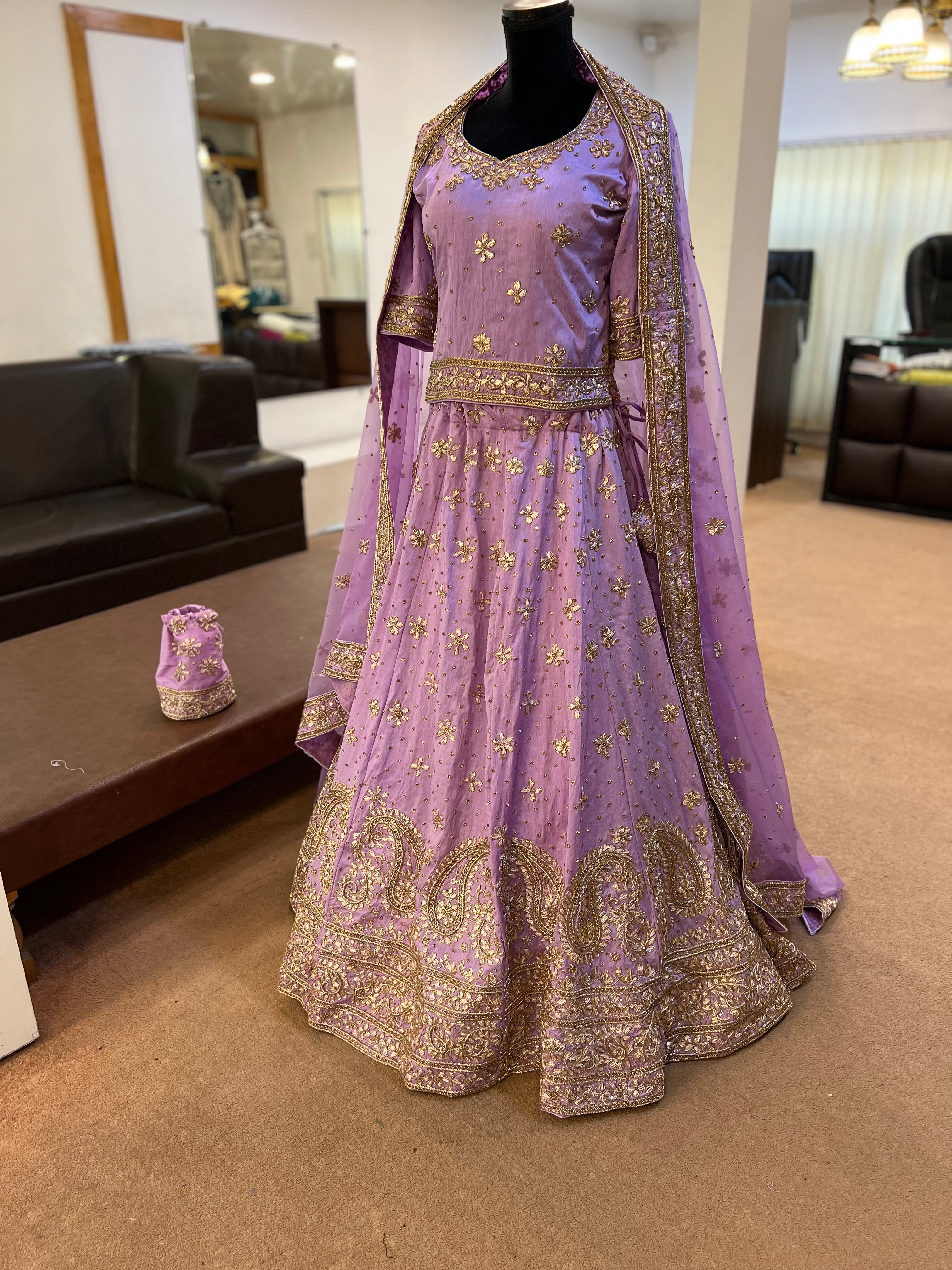 Handembroidered Bridal Lehanga