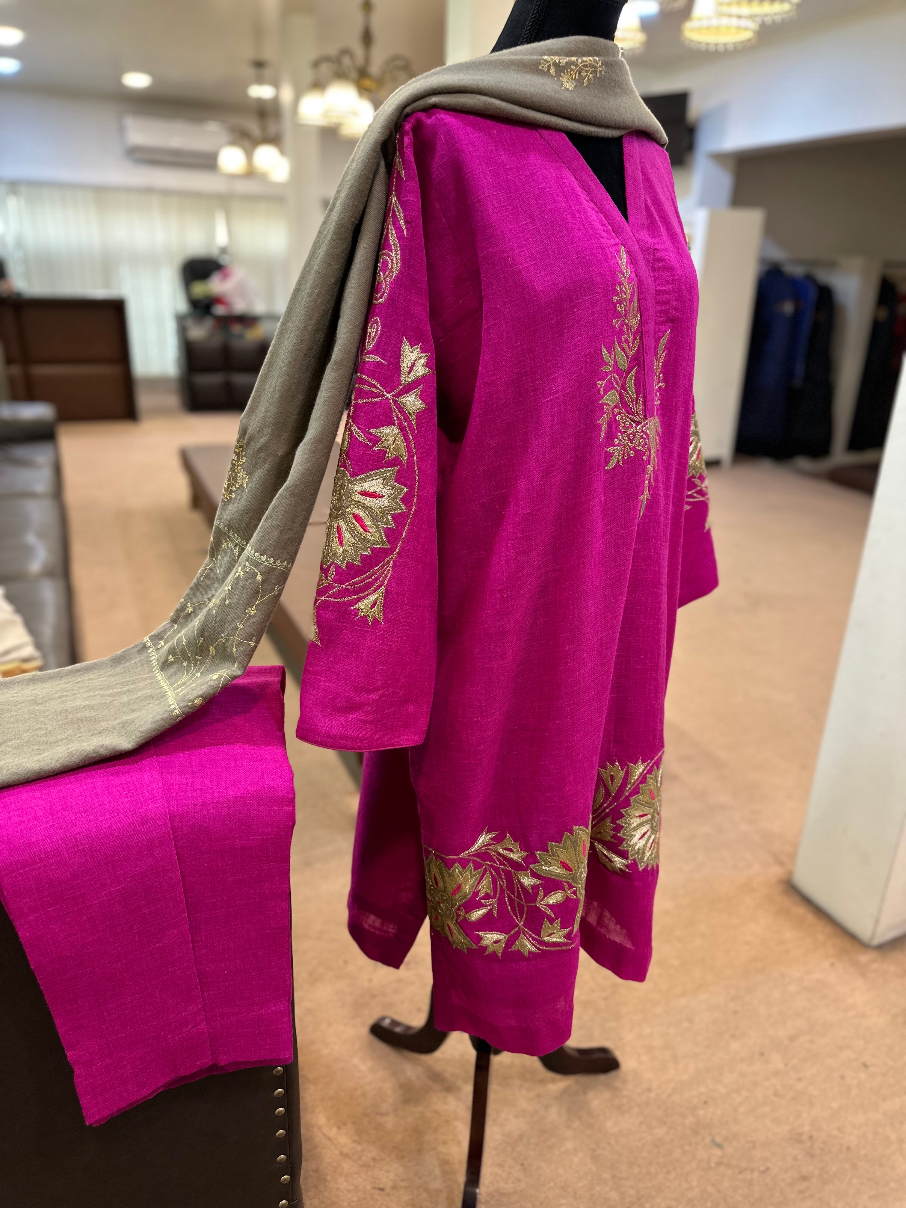 Purepashmina blend 2 piece pwb489