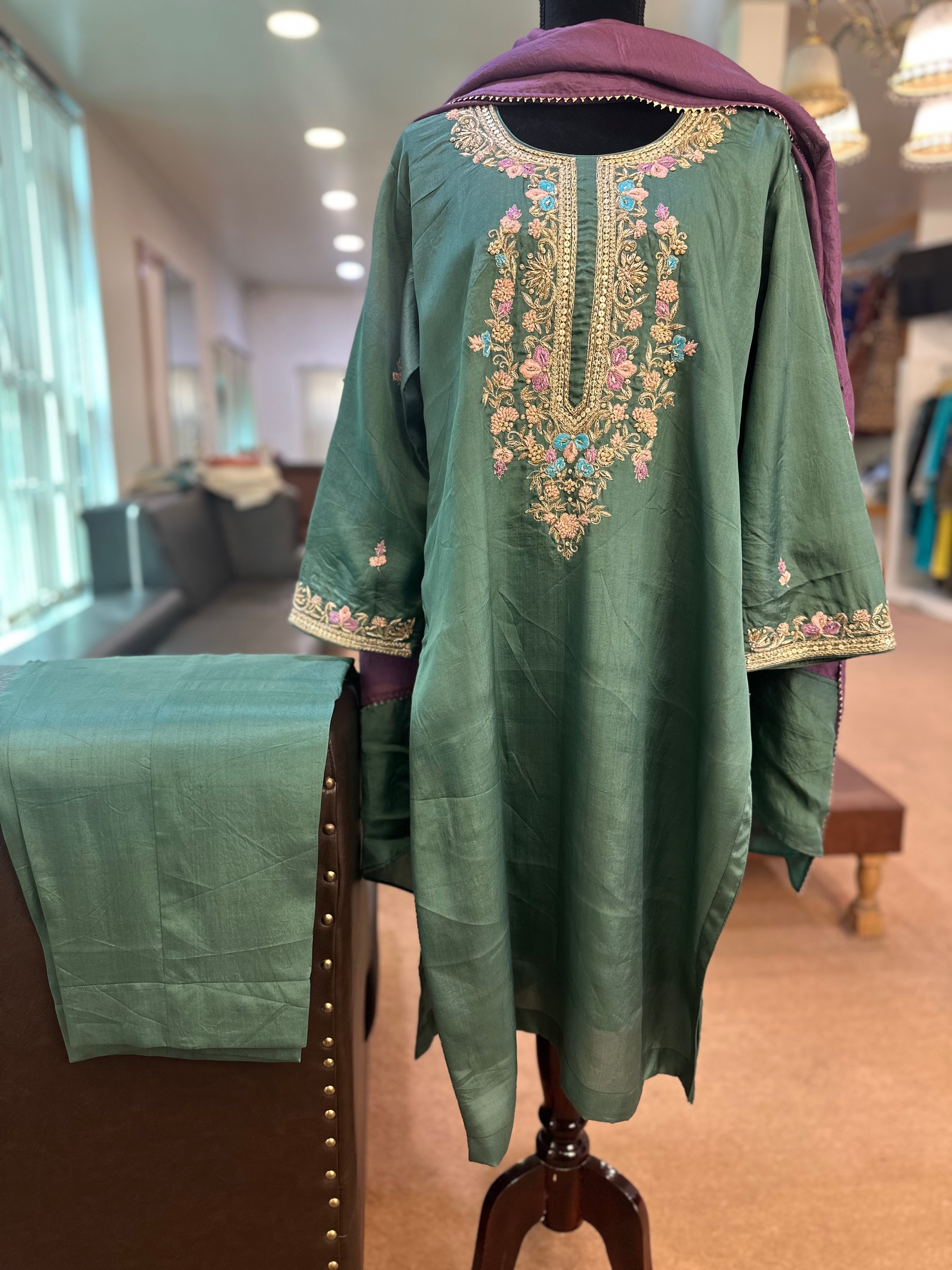 Puresilk kurta set pbks880