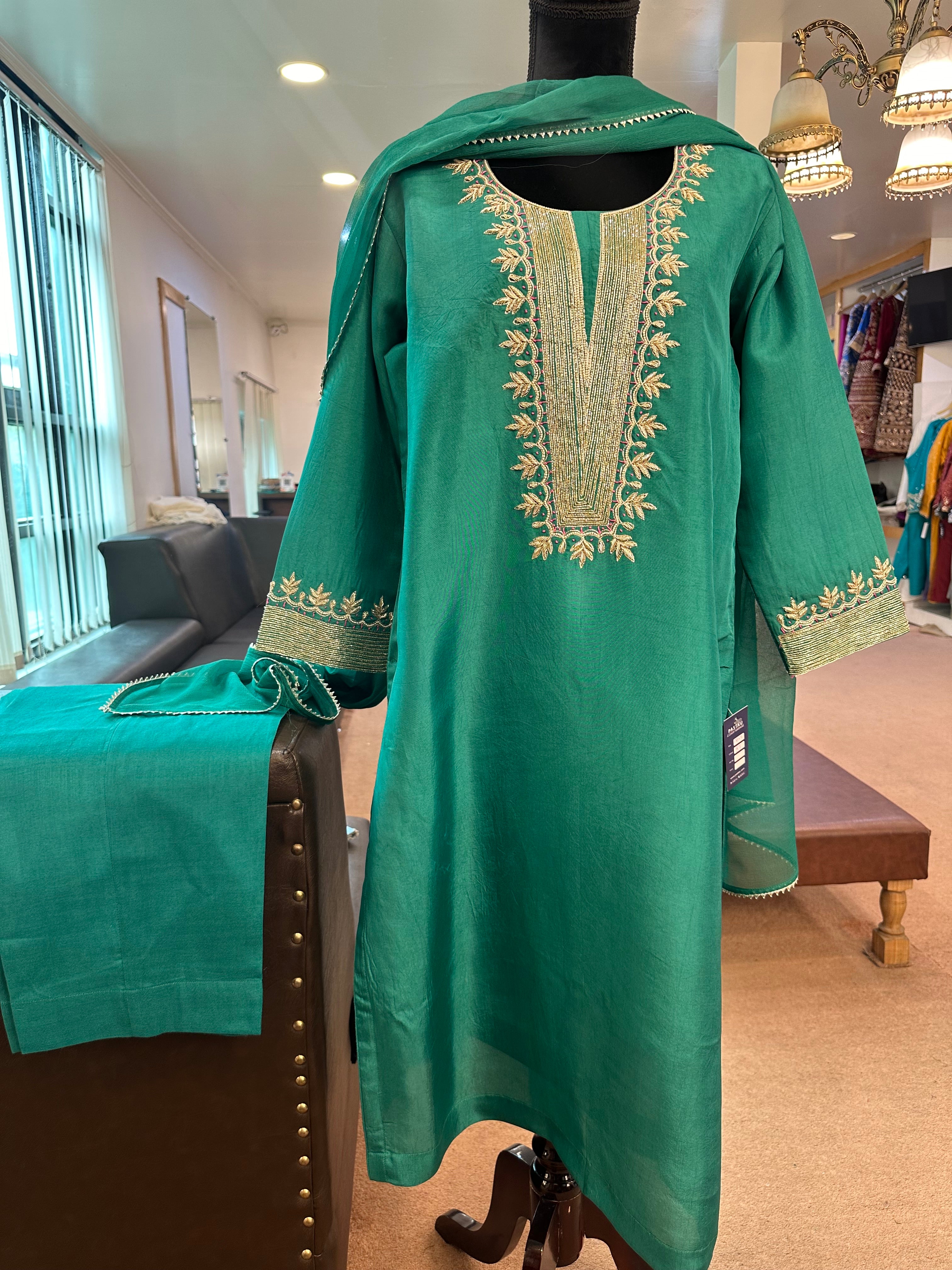 Handwork kurta set pbks817