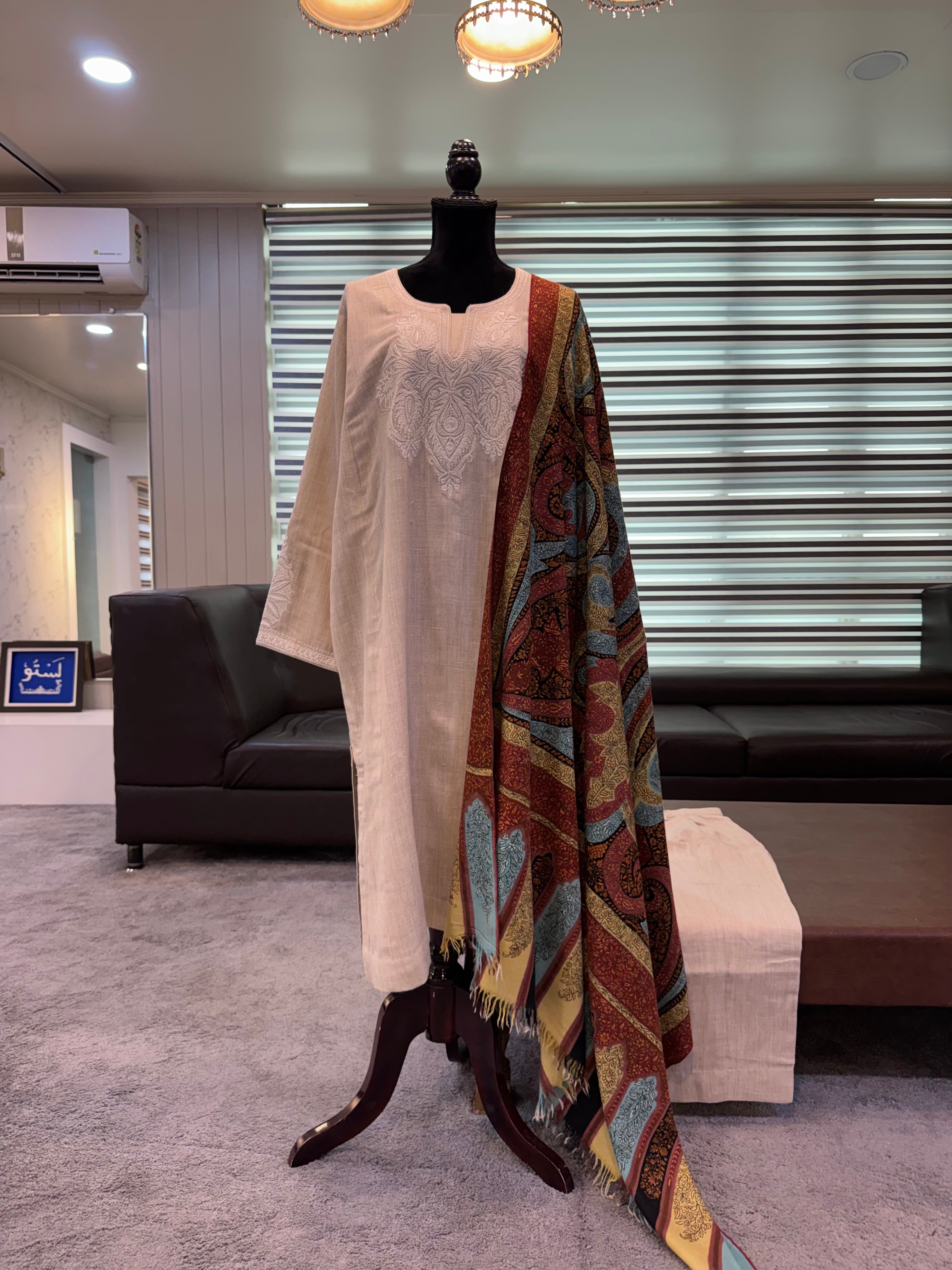 Purepashmina blend 2 piece pwb642