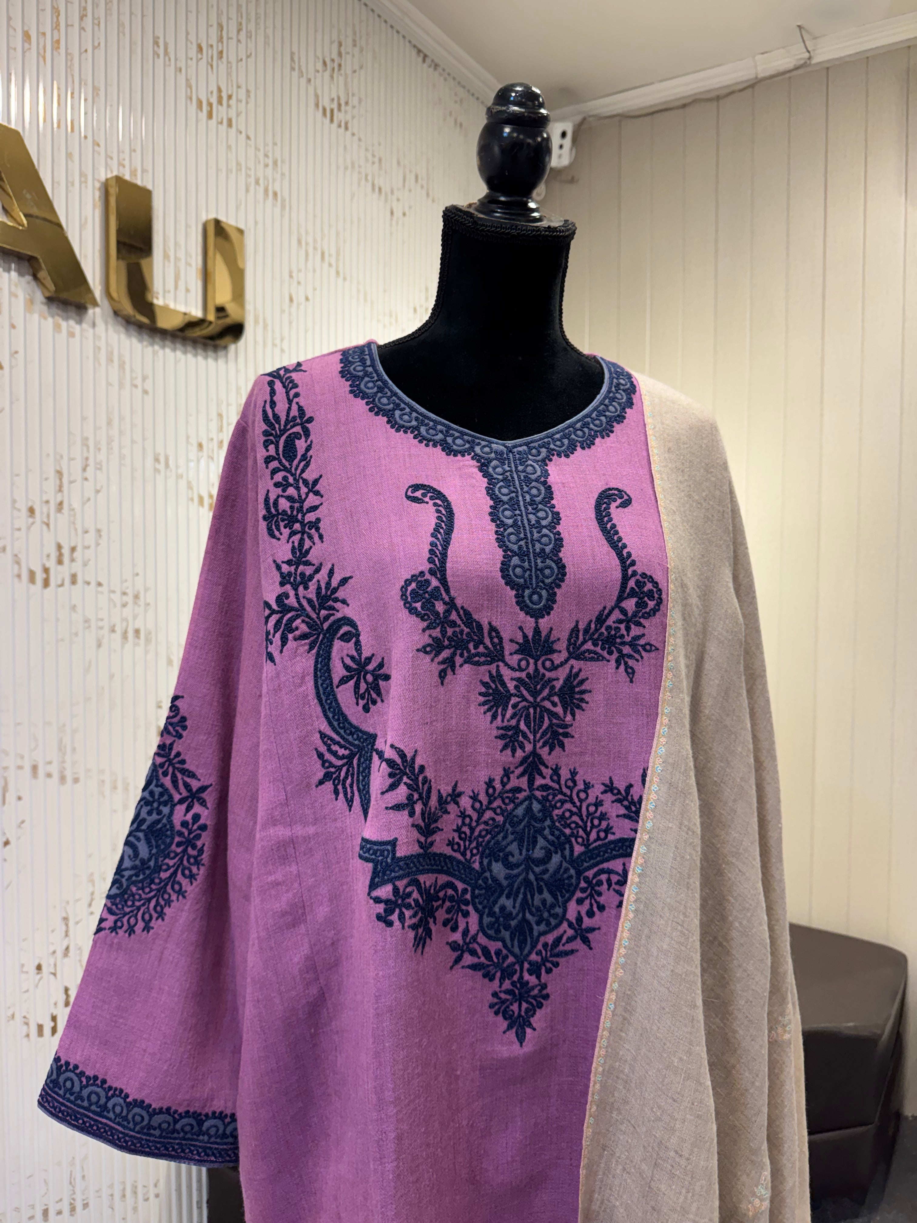 Purepashmina blend 2 piece pwb651