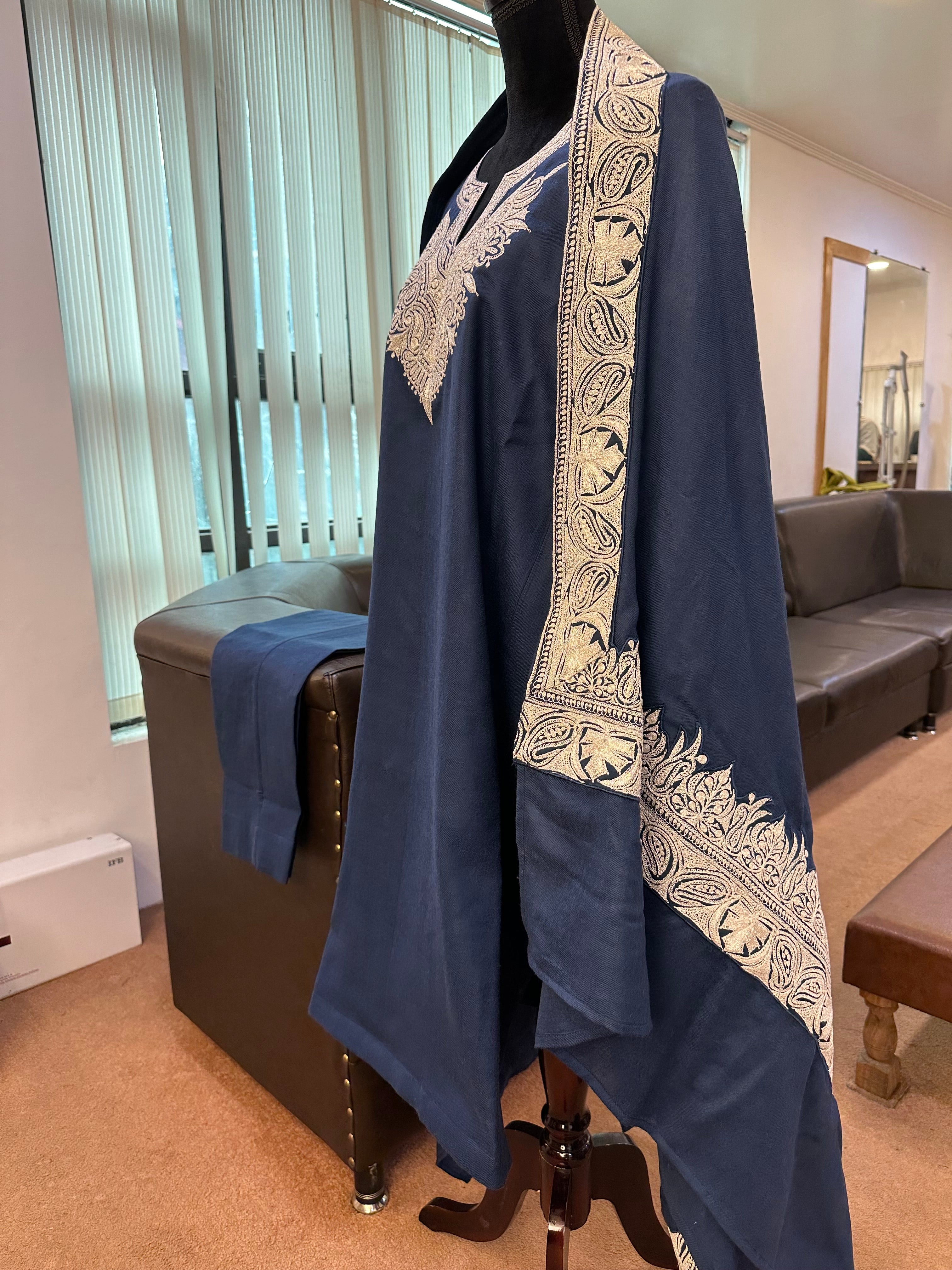 Purepashmina blend pheran set