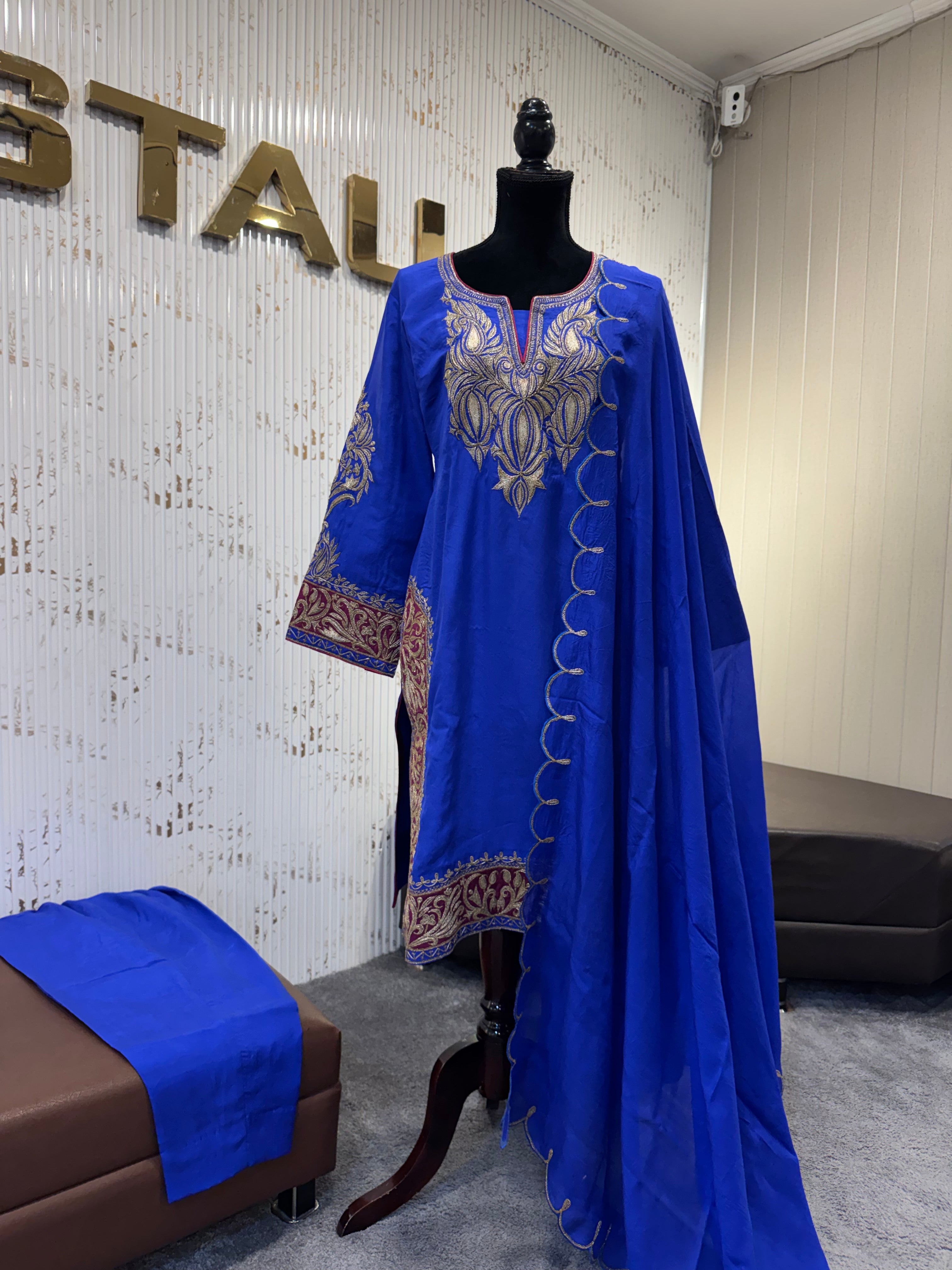 Puresilk 3 pc blue