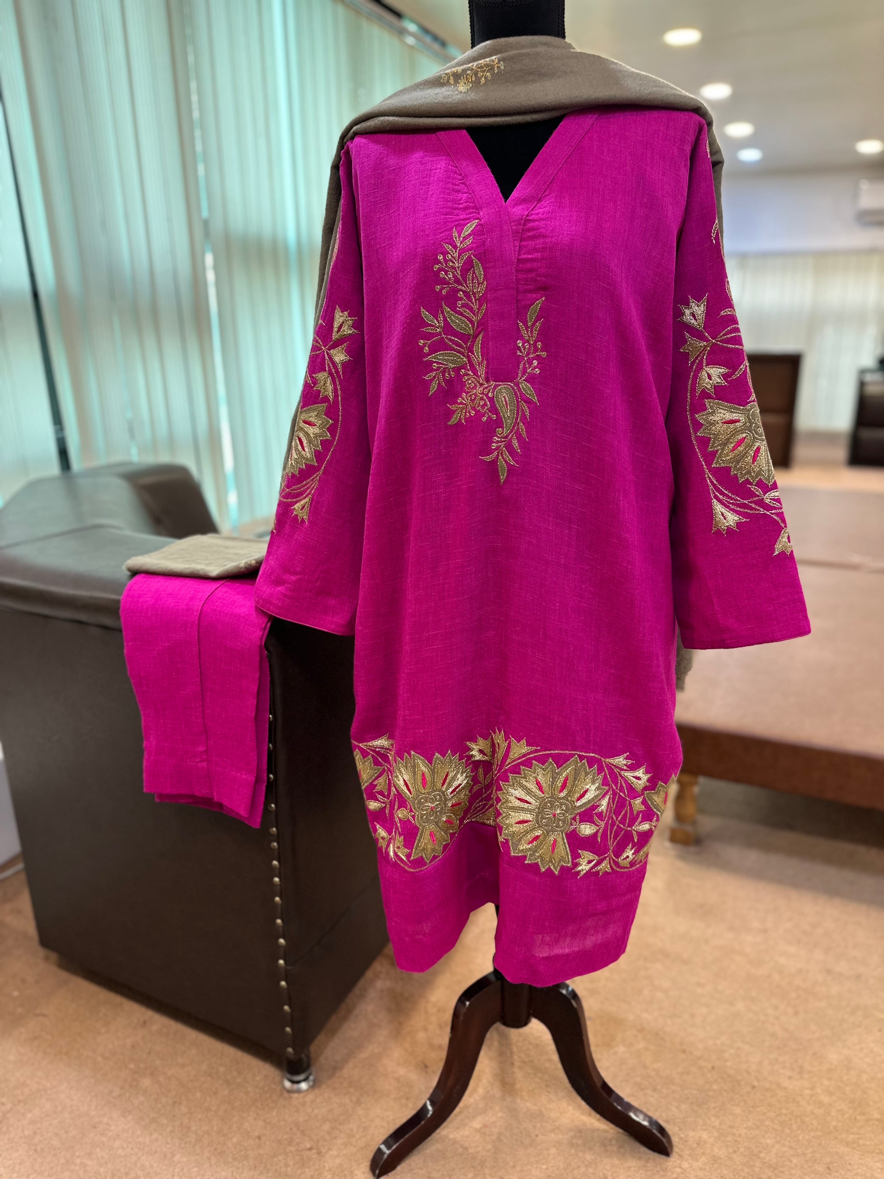 Purepashmina blend 2 piece pwb489