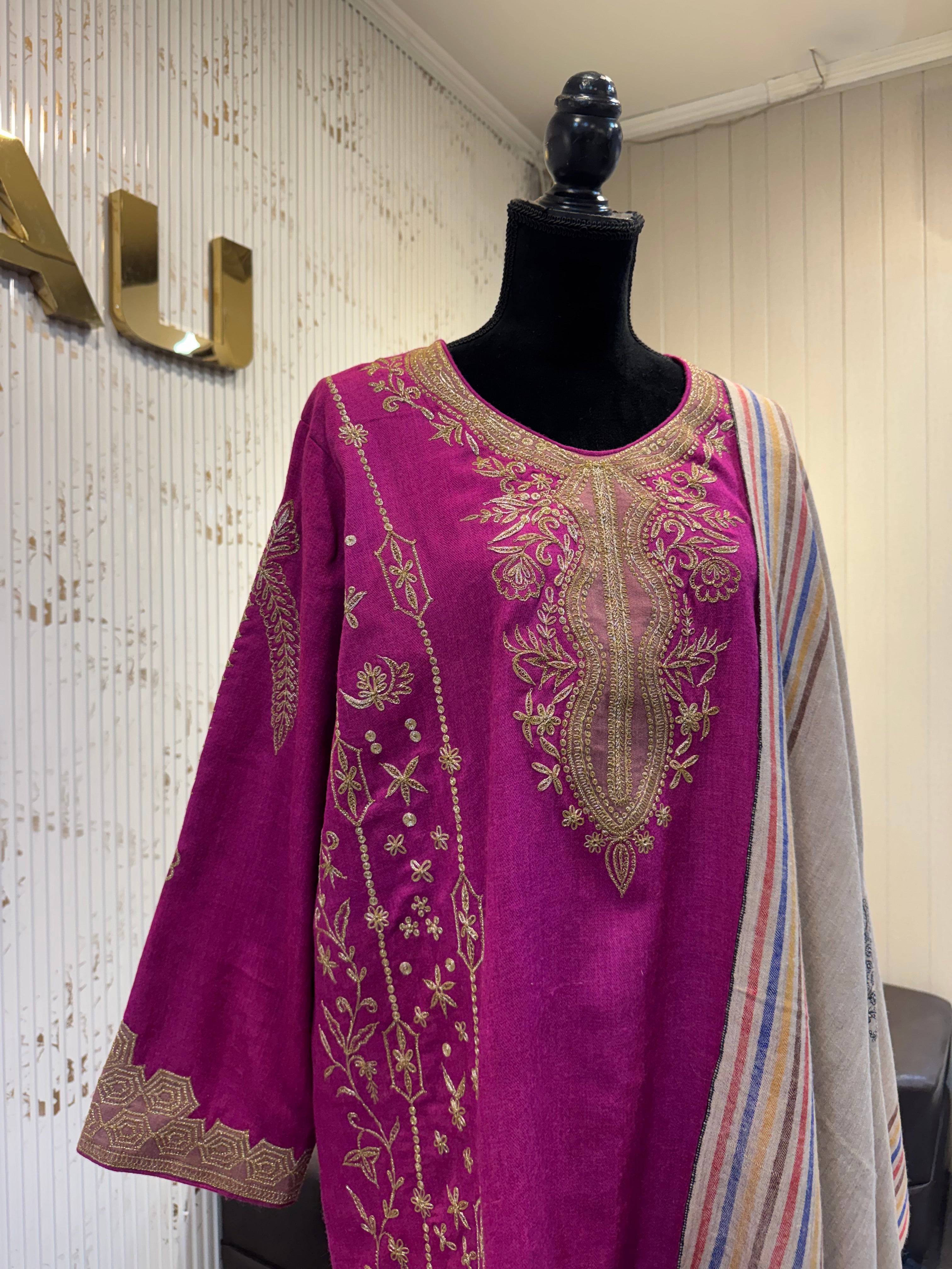 Purepashmina blend 2 piece  pwb650