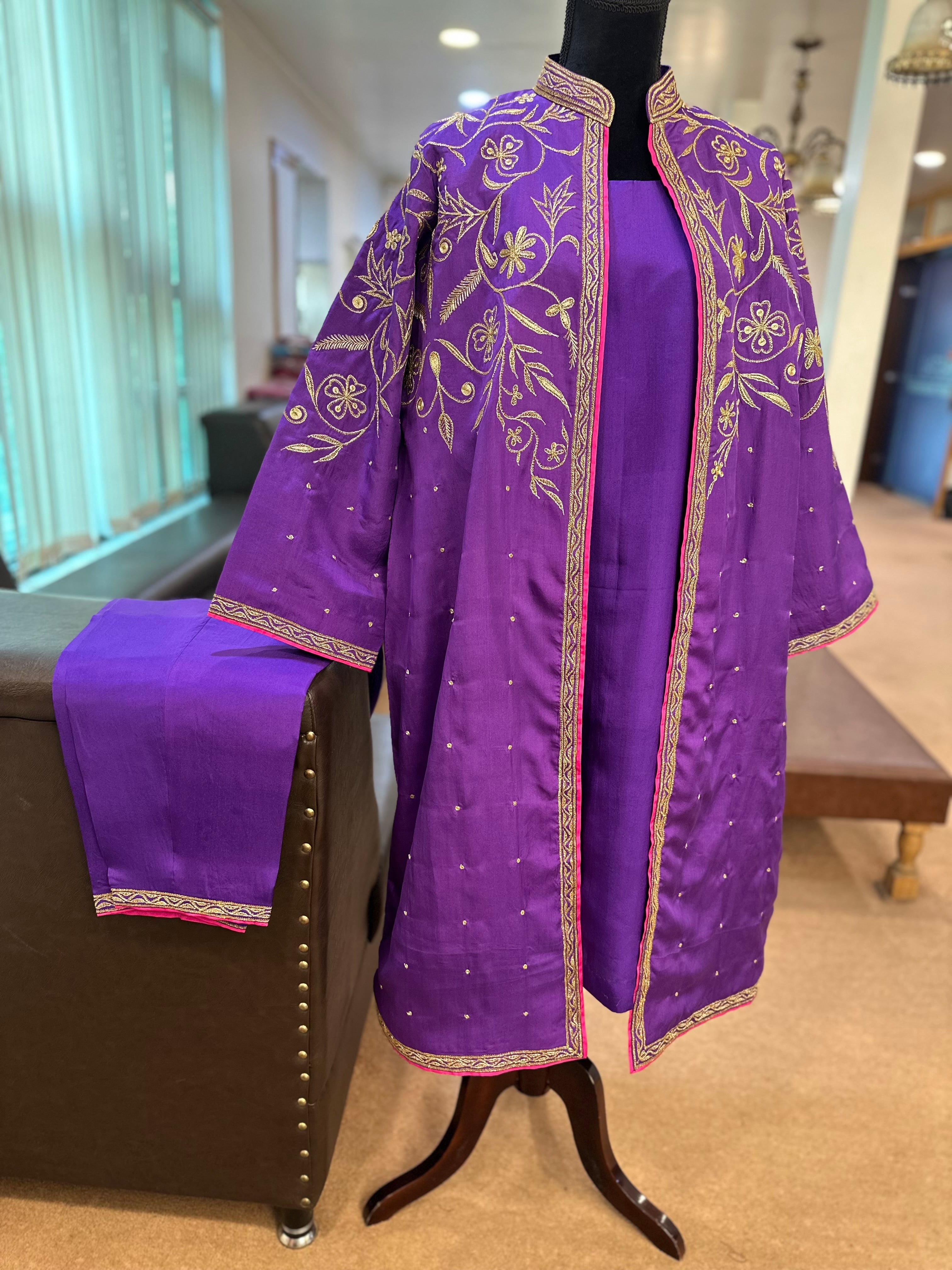 Puresilk jacket 3 piece