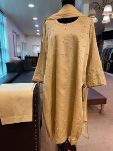 Handembroidered kurta set pbks819