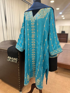 Purepashmina blend kurta set 3 piece pwb344