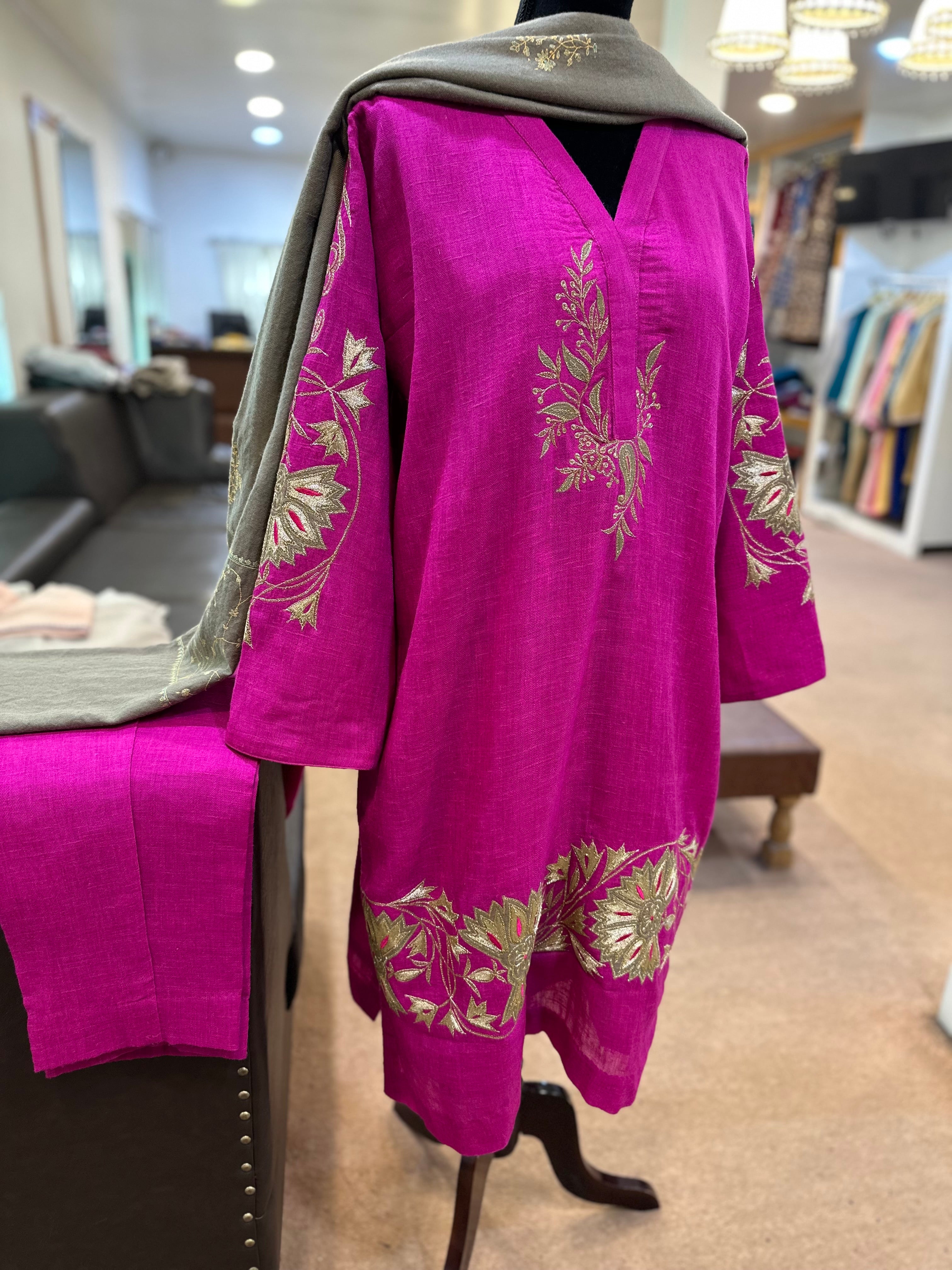 Purepashmina blend 2 piece pwb489