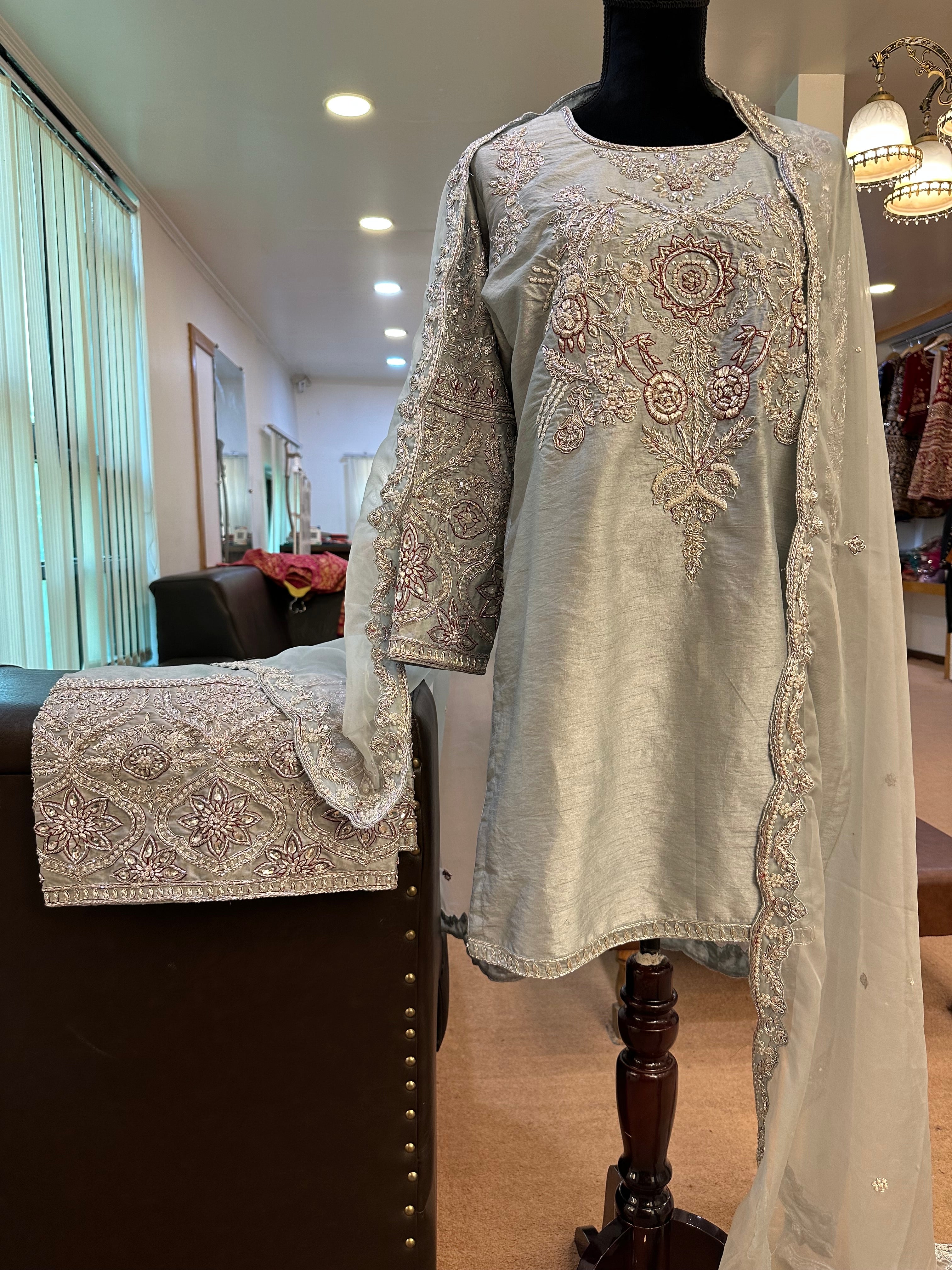 Handembroidered dress