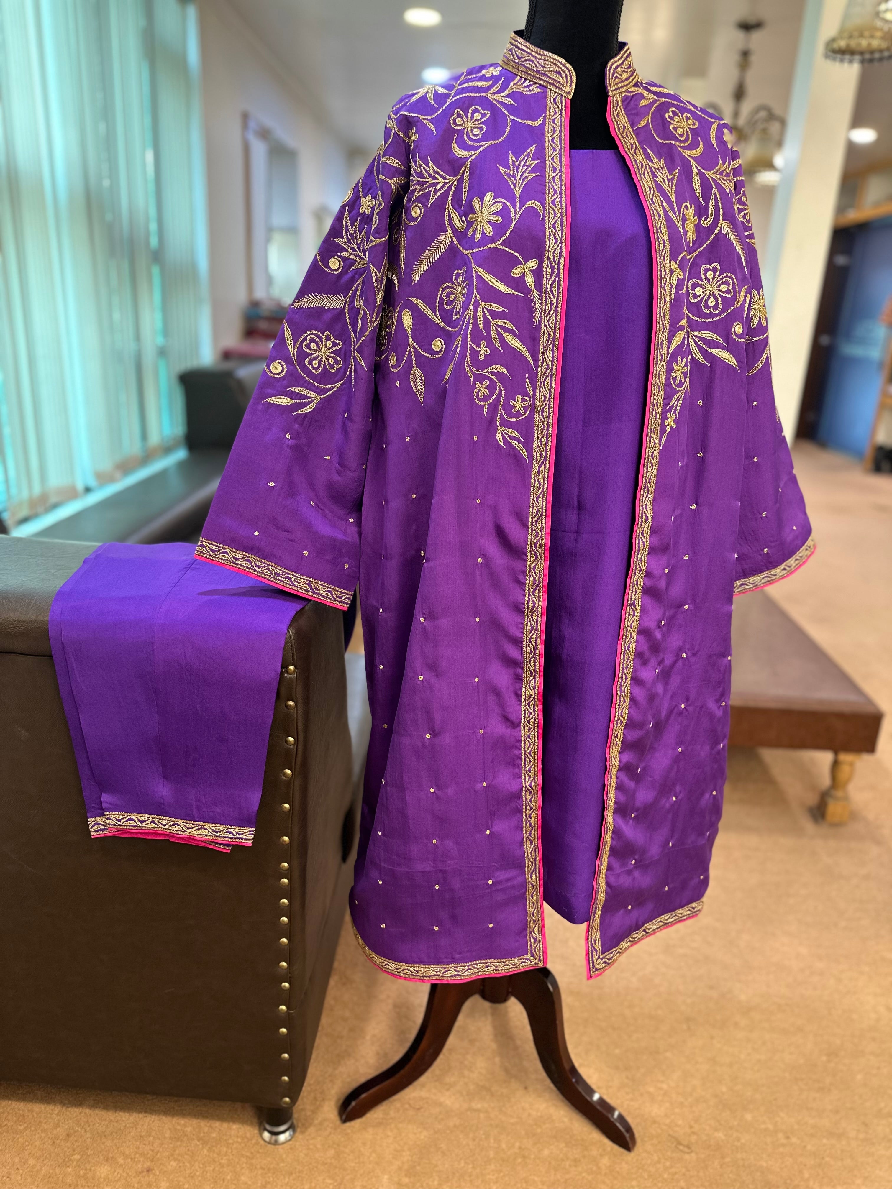 Puresilk jacket 3 piece