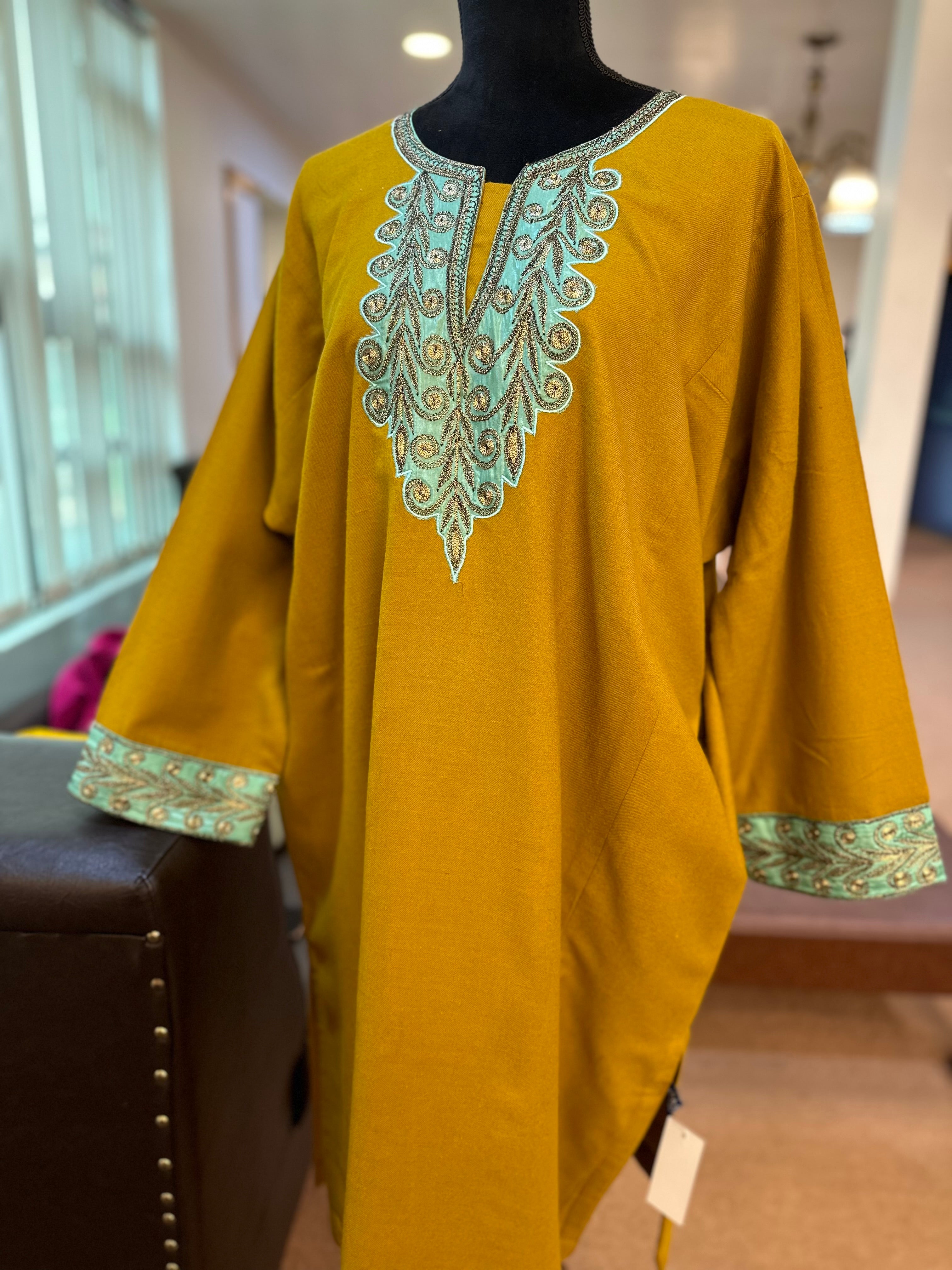 Raw merino wool pheran mtks682