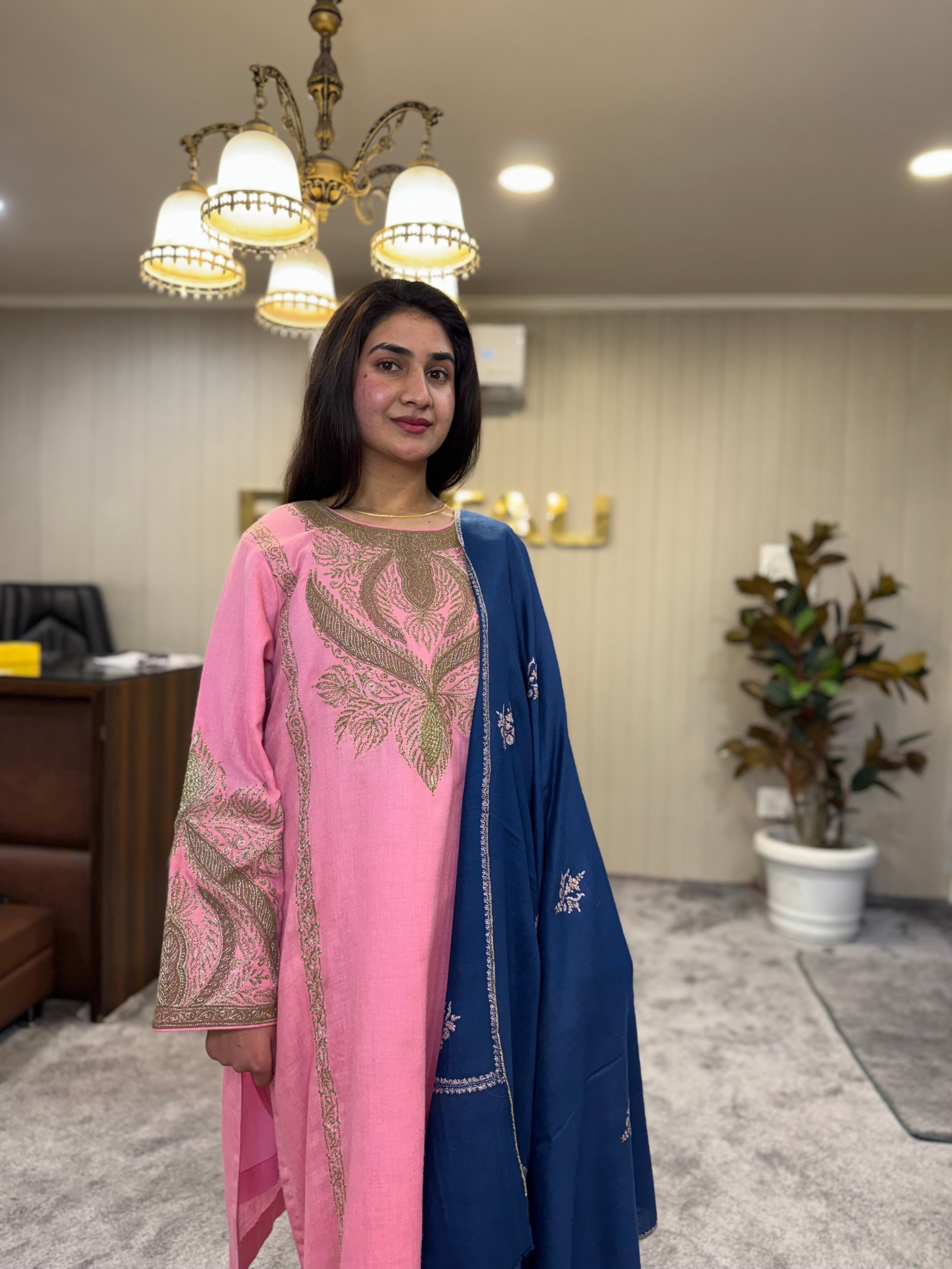 Purepashmina blend 2 piece pwb573