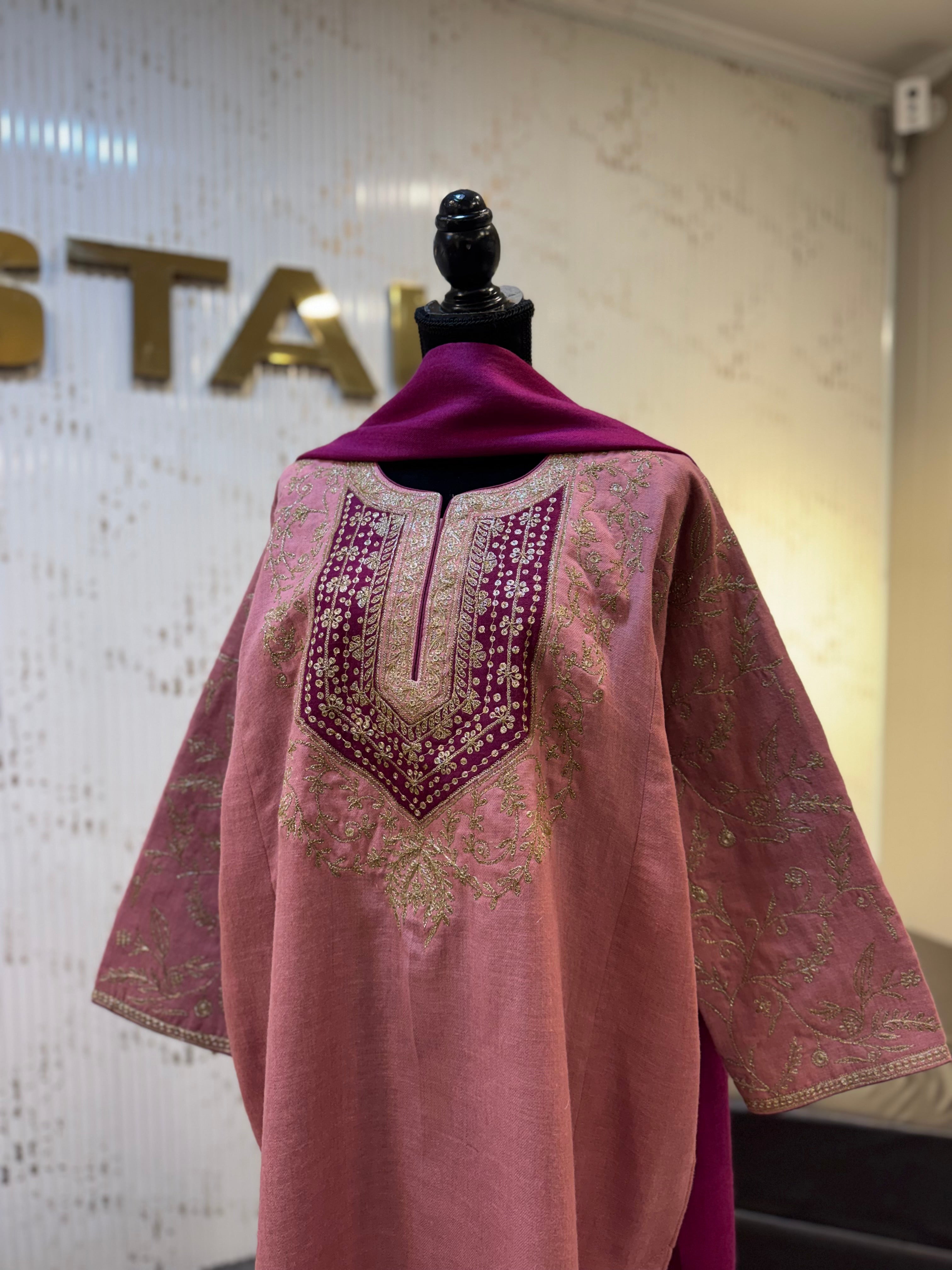 Purepashmina blend 2 piece pwb578