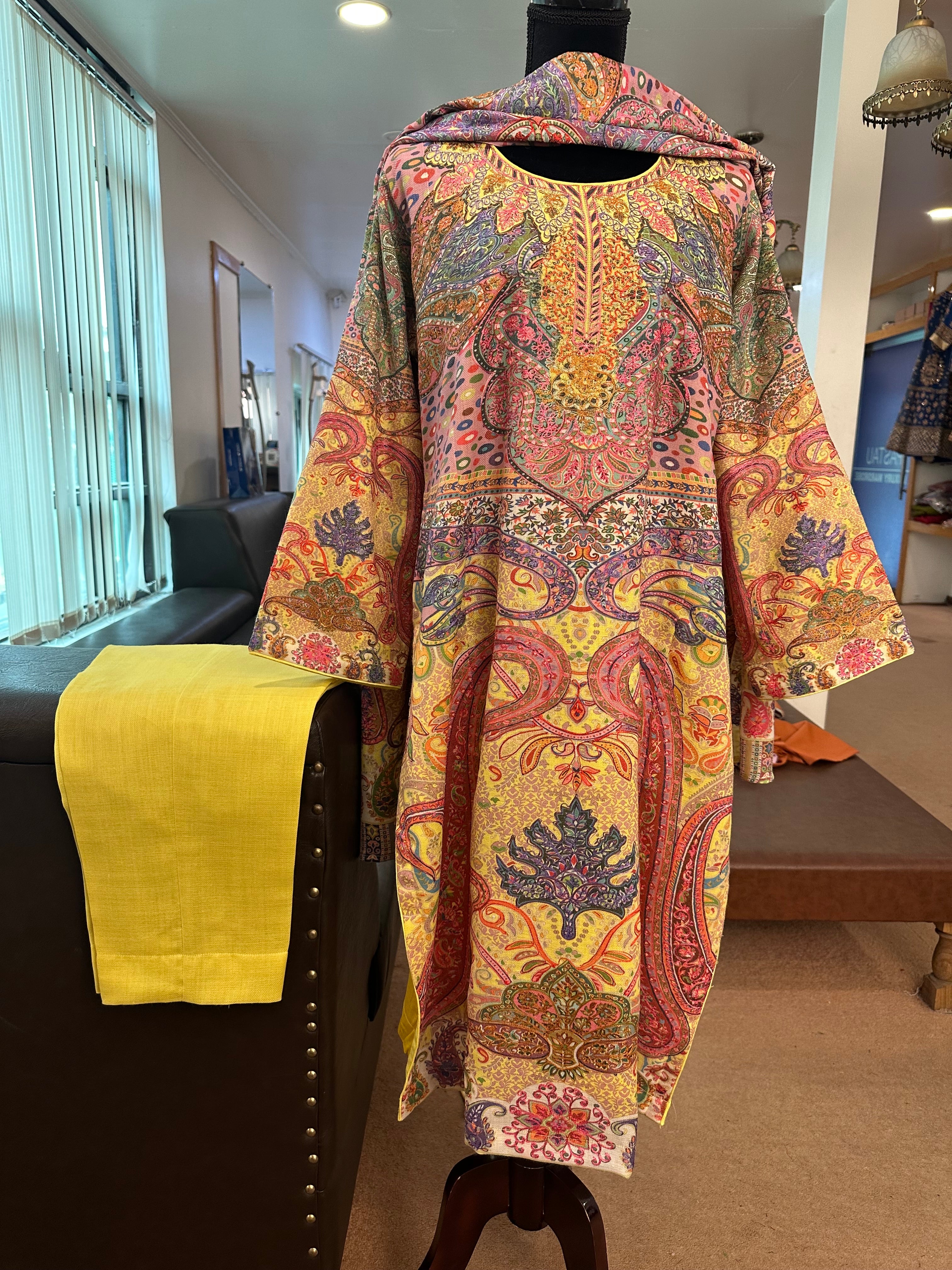 Kalamkari kurta set pbks681