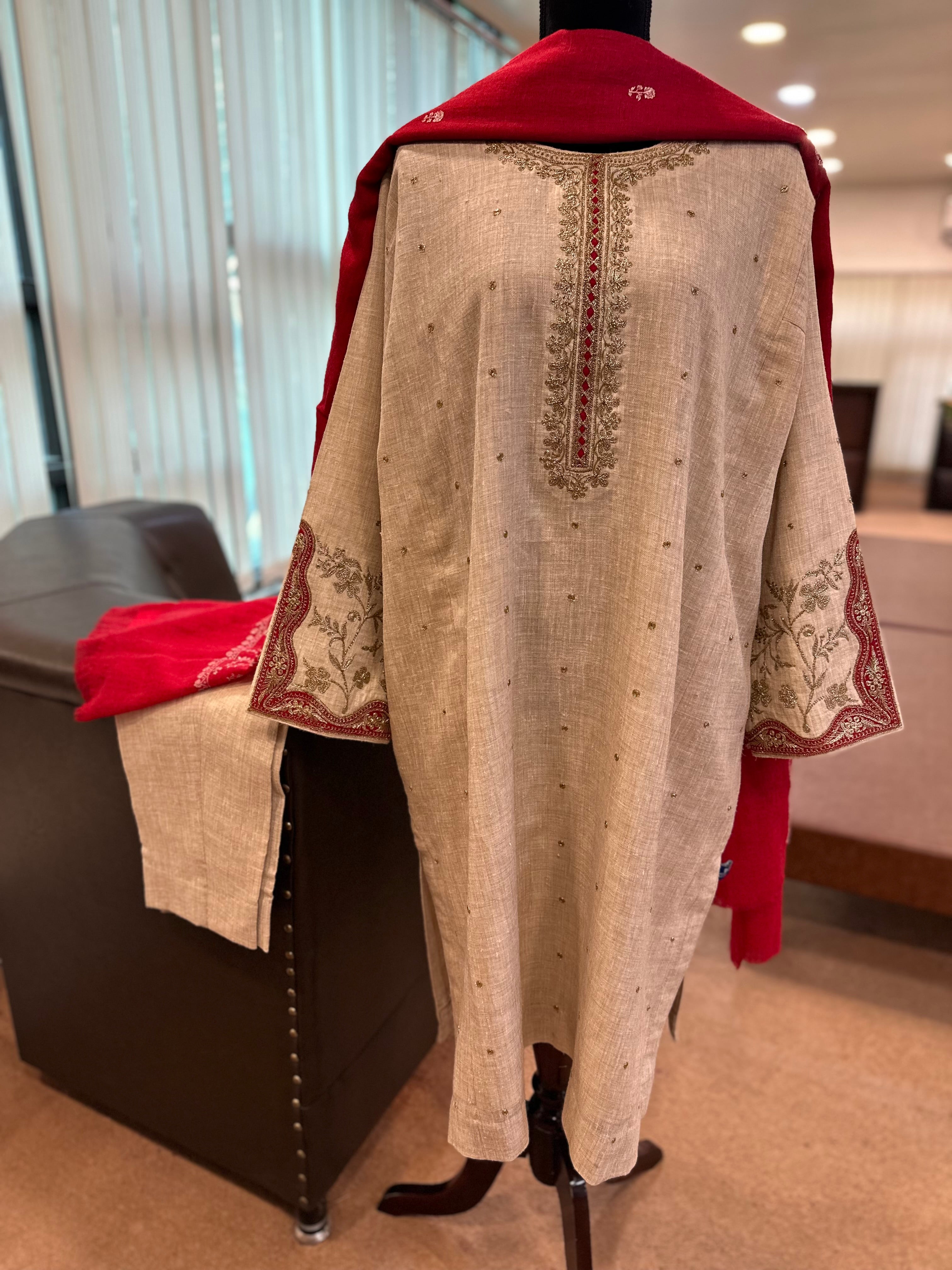 Purepashmina blend 2 pc pwb493