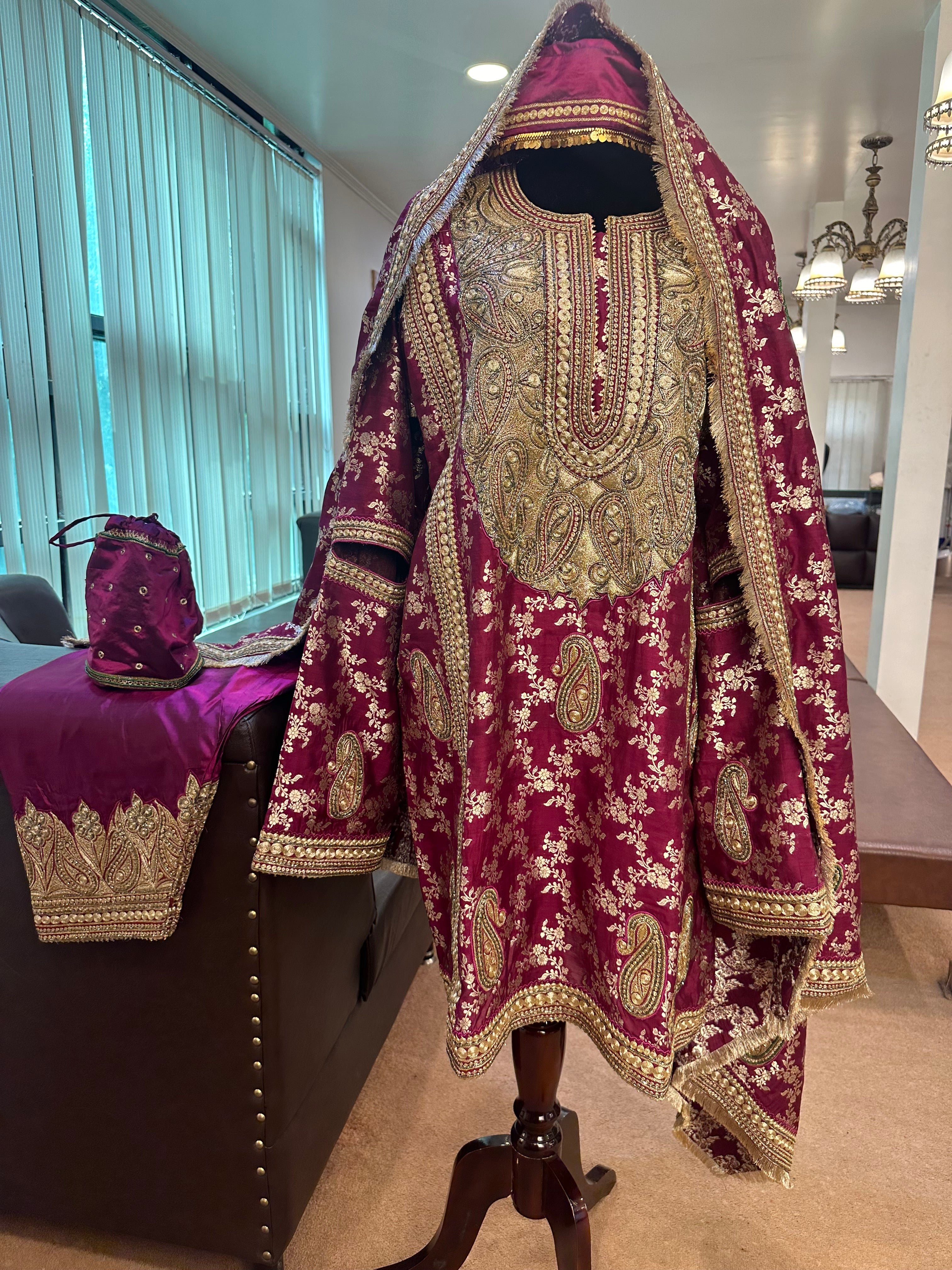 Bridal kashmiri pheran set