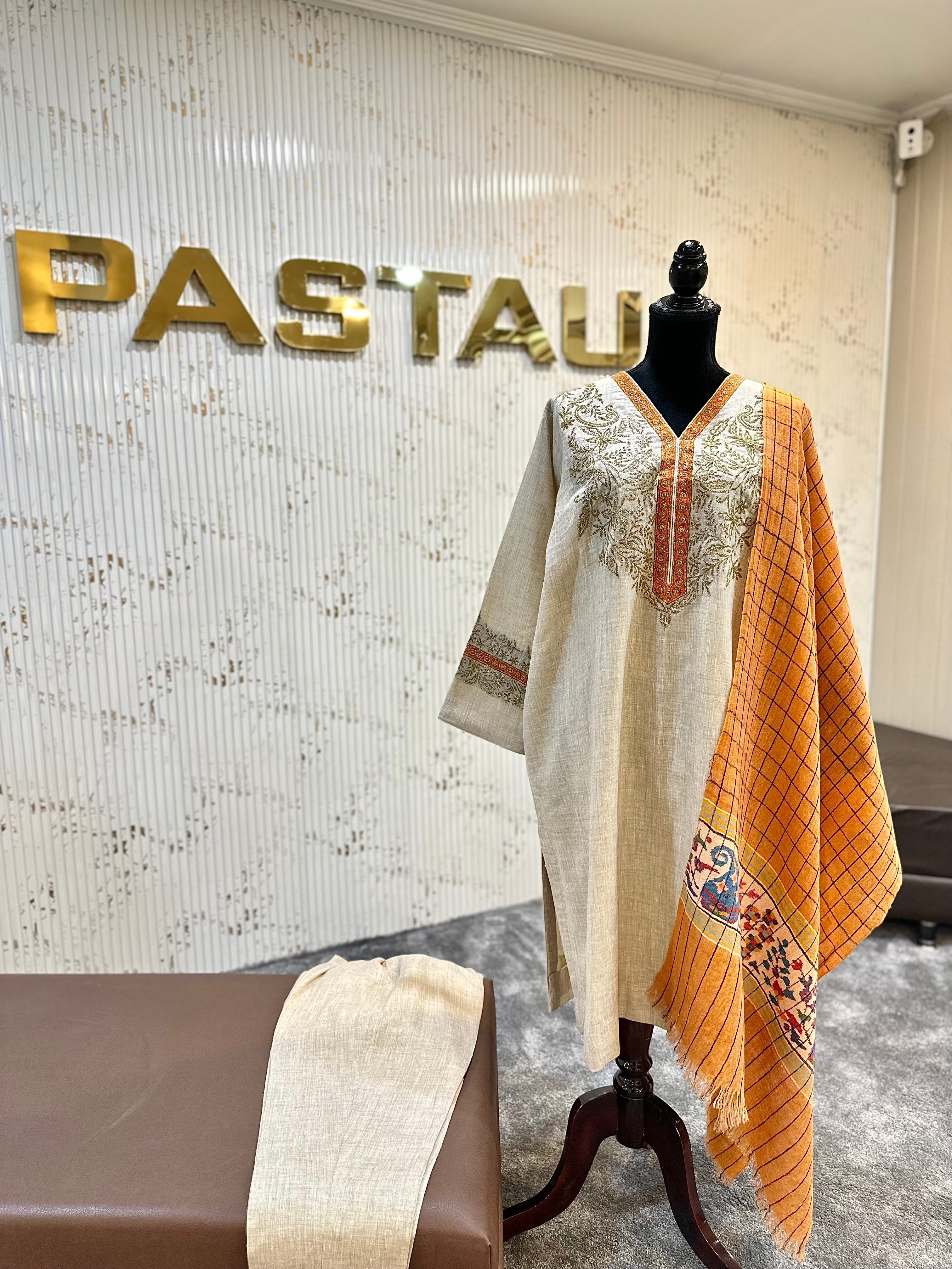 Purepashmina blend 2 pc pwb519