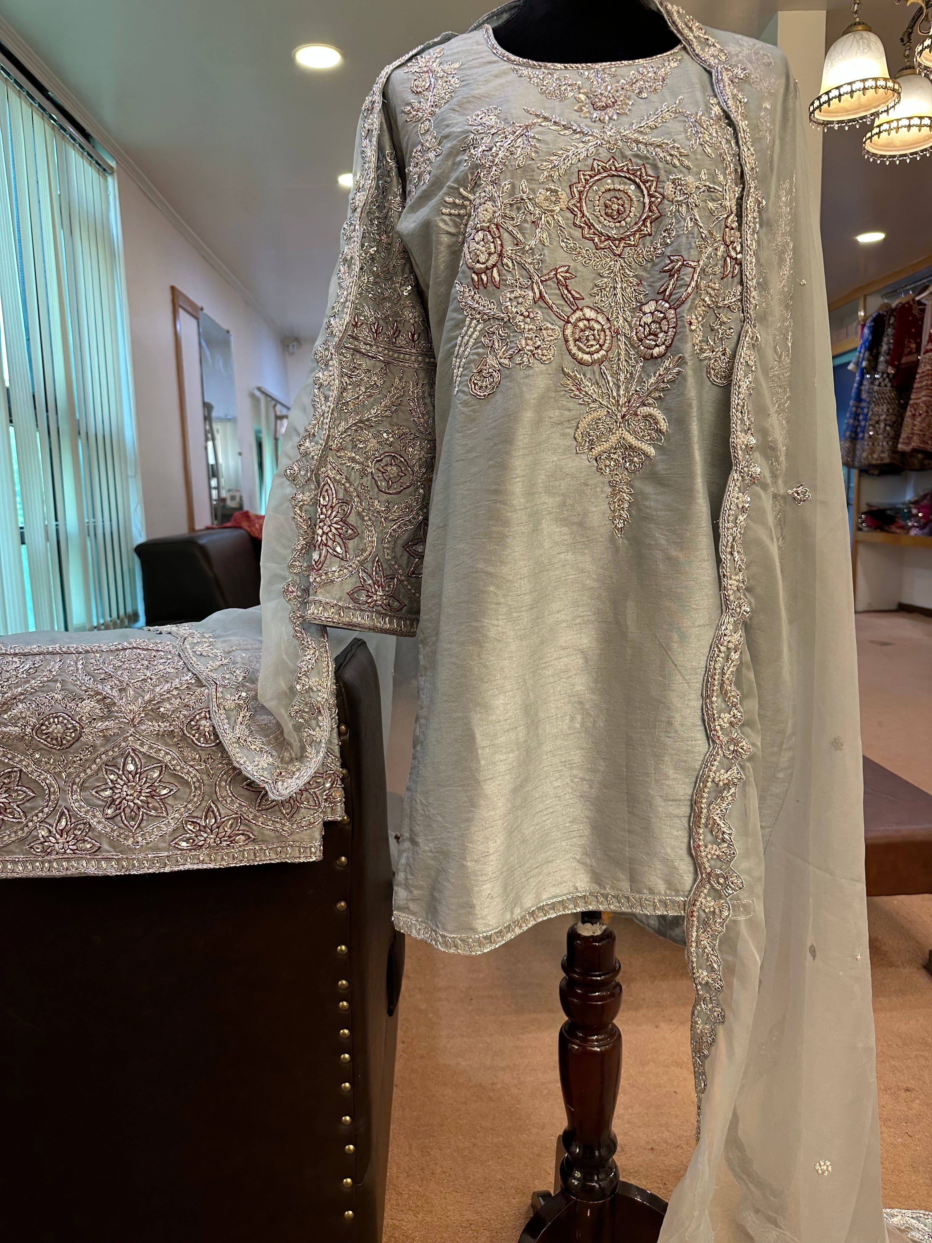 Handembroidered dress