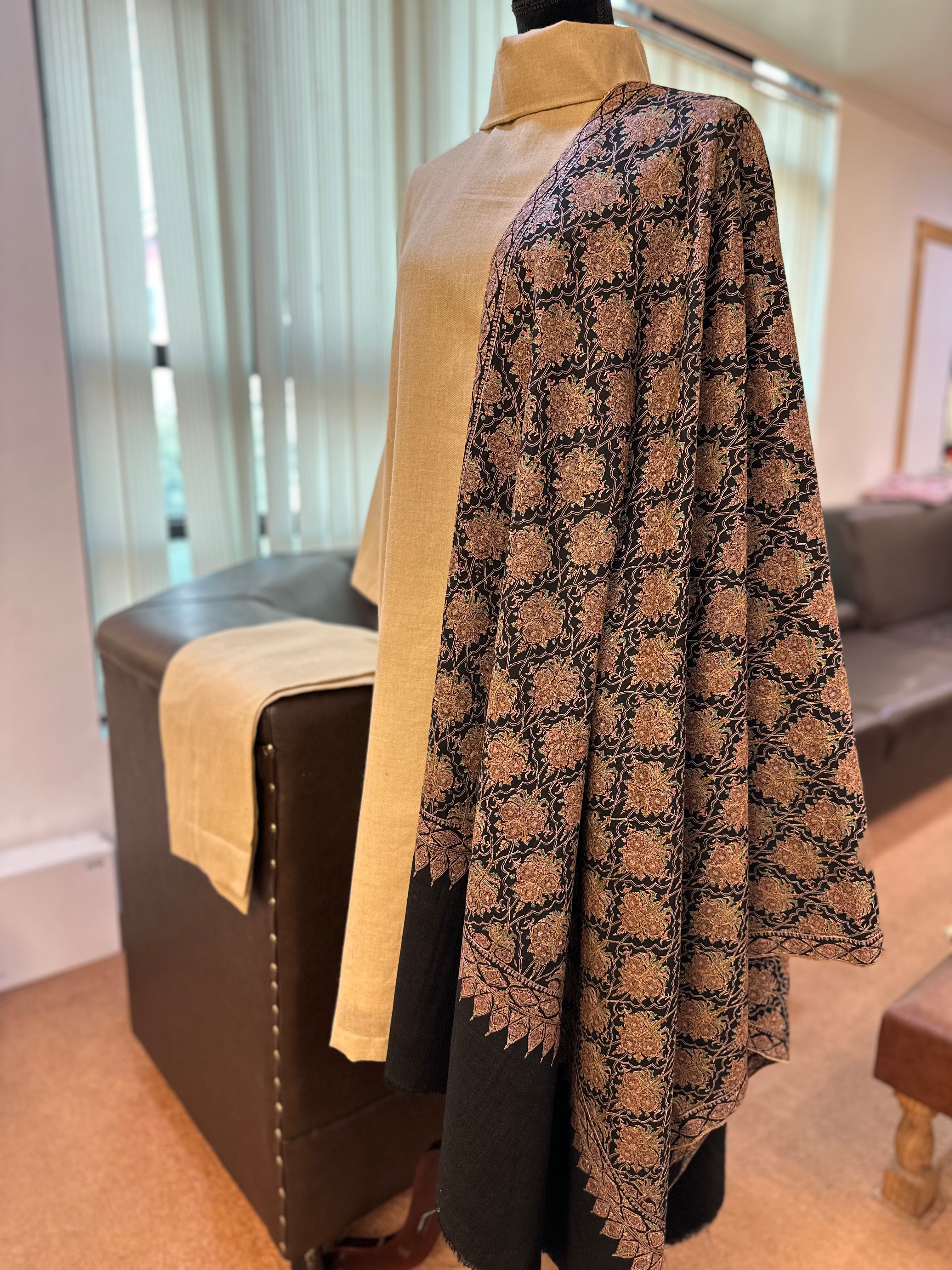 Pashmina blend dress