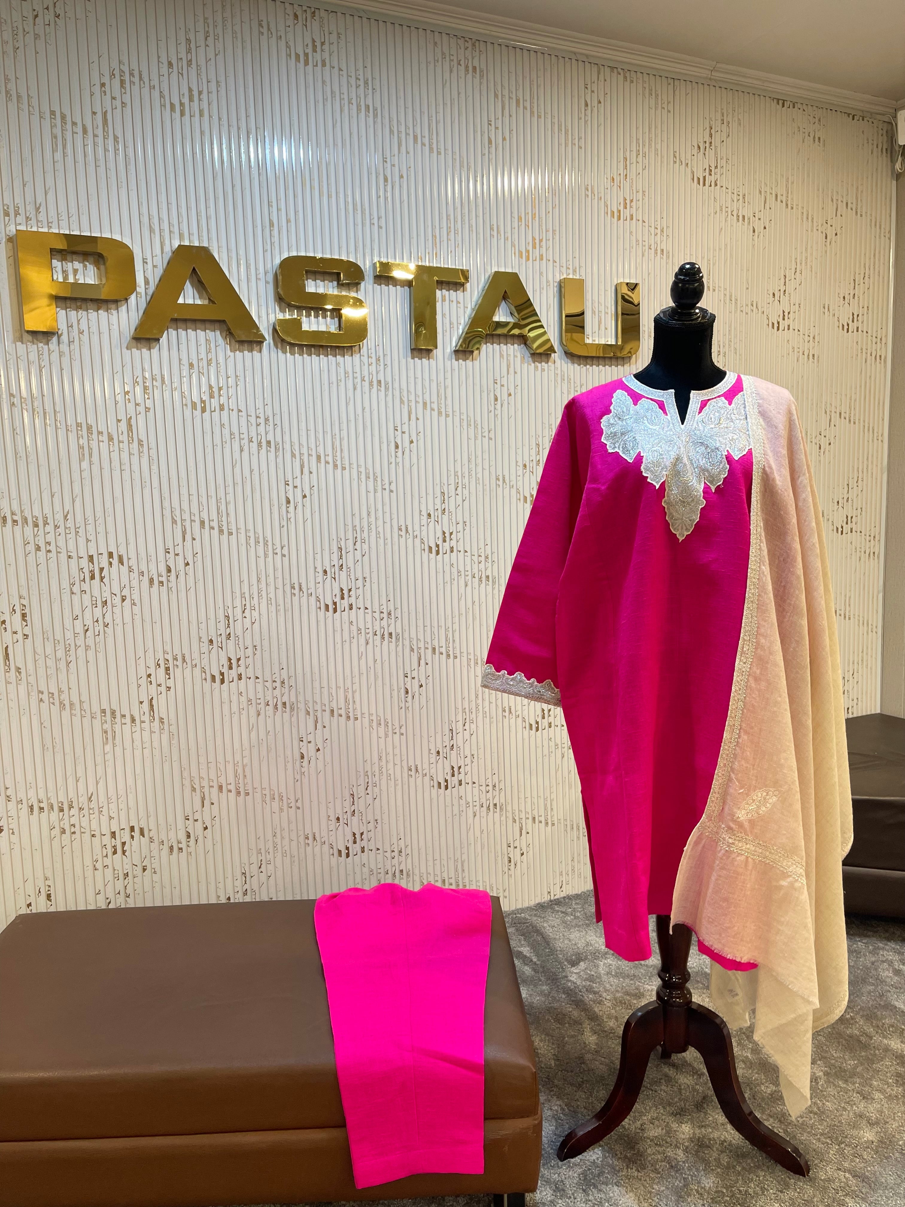 Purepashmina blend pheran set