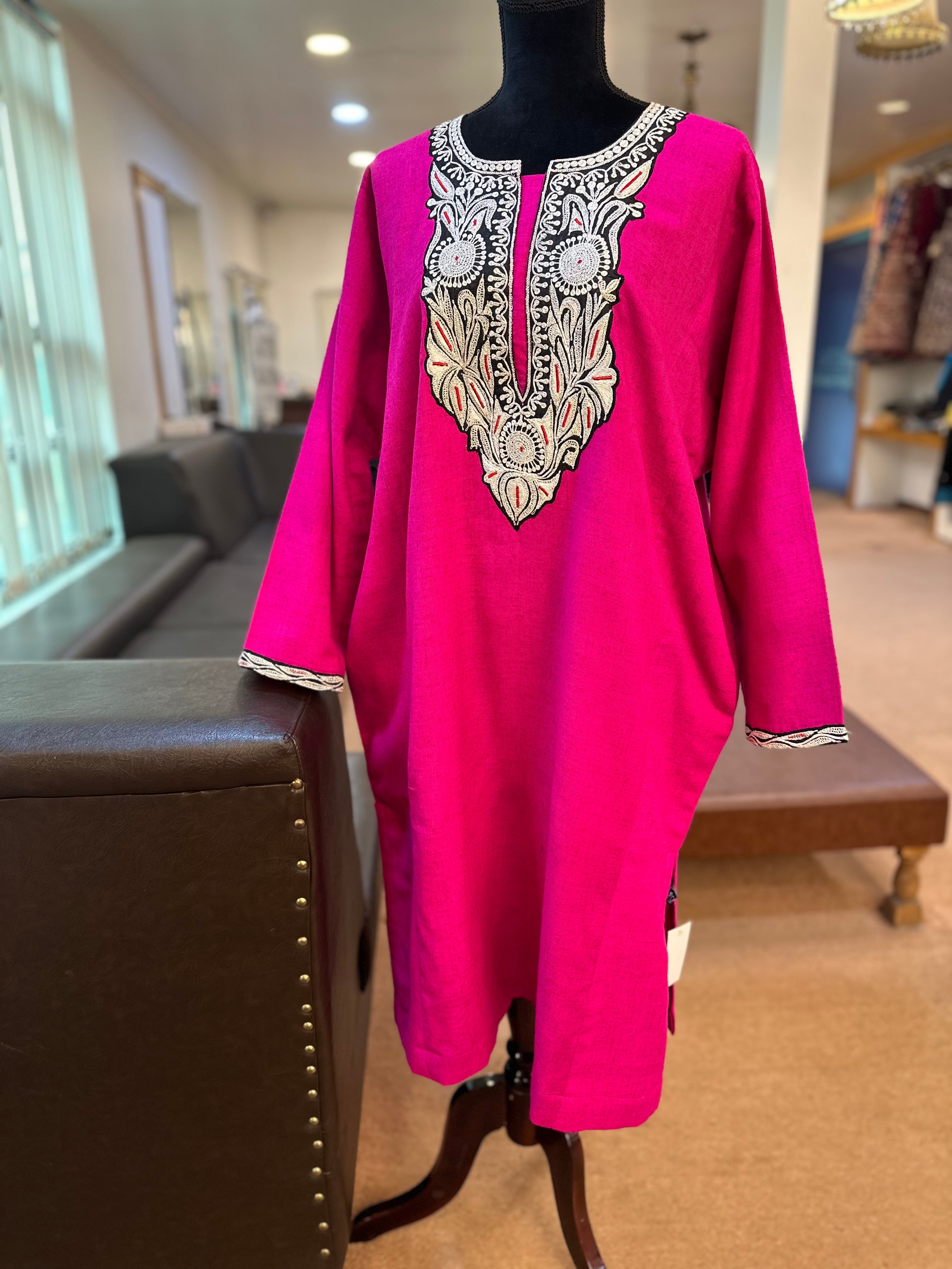 Raw merino wool pheran mtks679