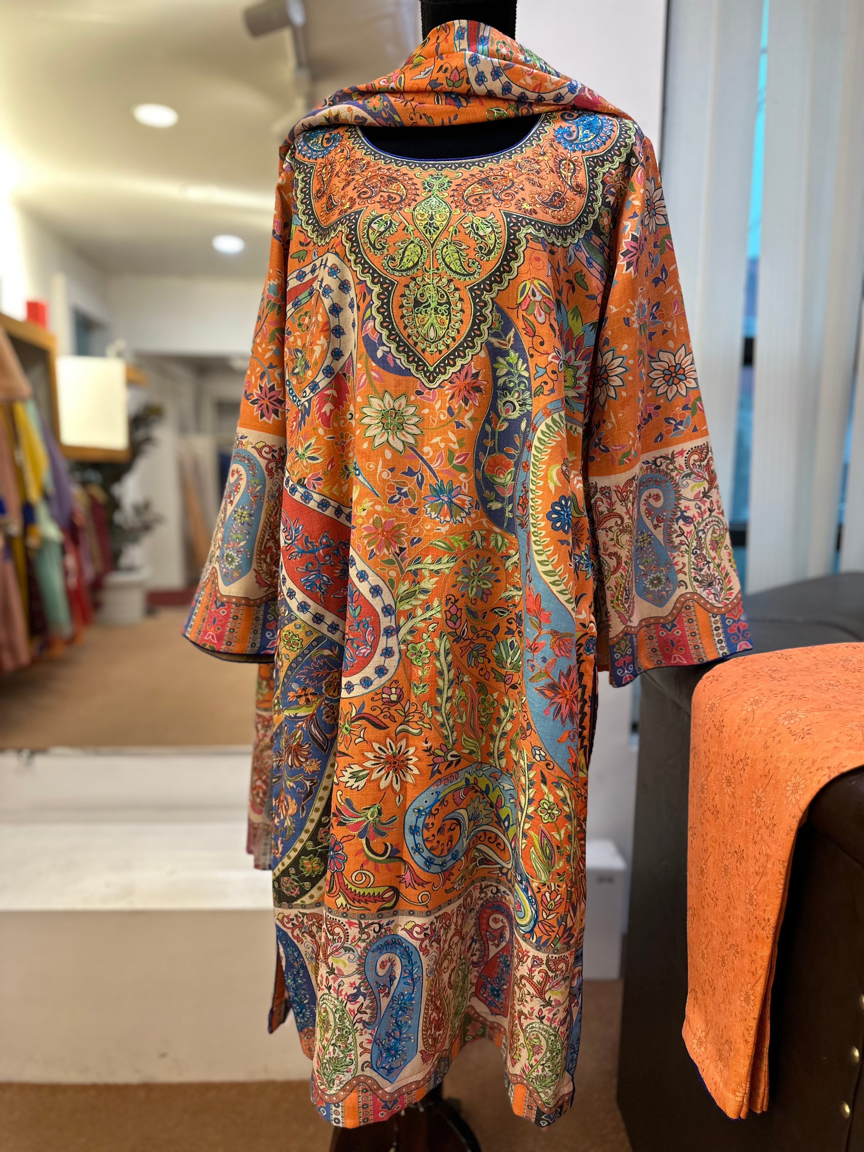Kalamkari kurta set pbks740