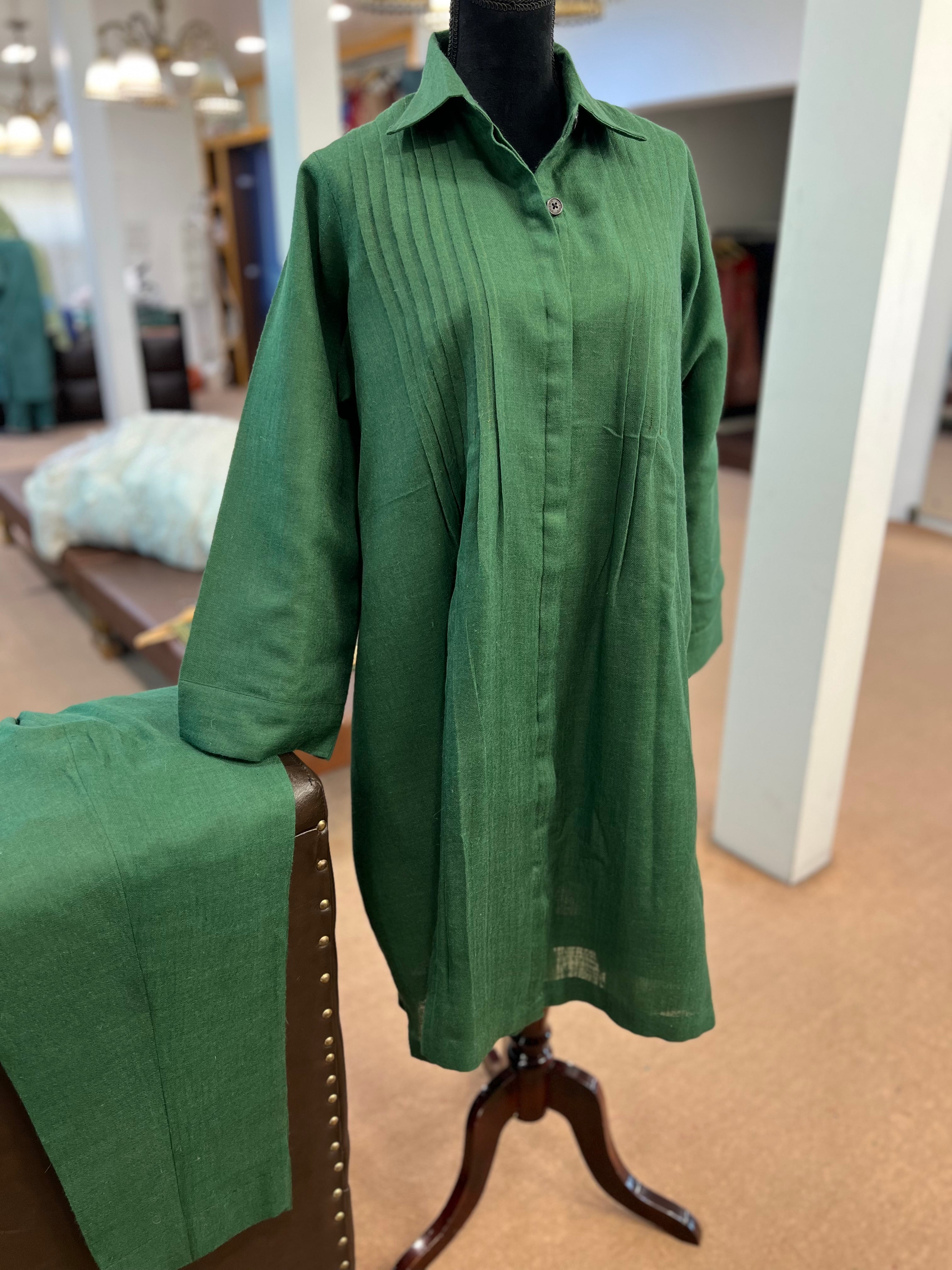 Pure pashmina blend kurta set 2pc pwb451