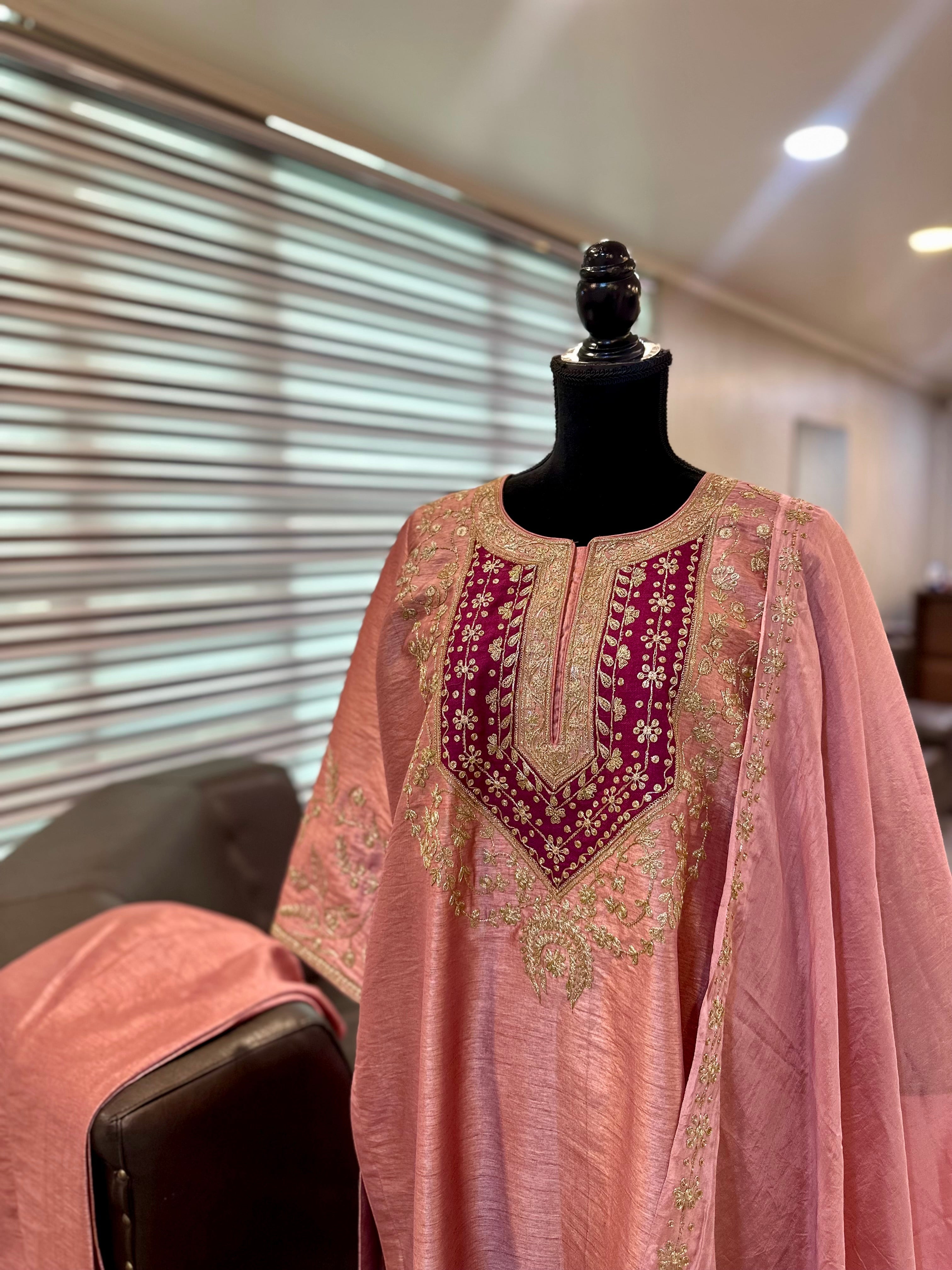 Tillawork 3 piece kurta set