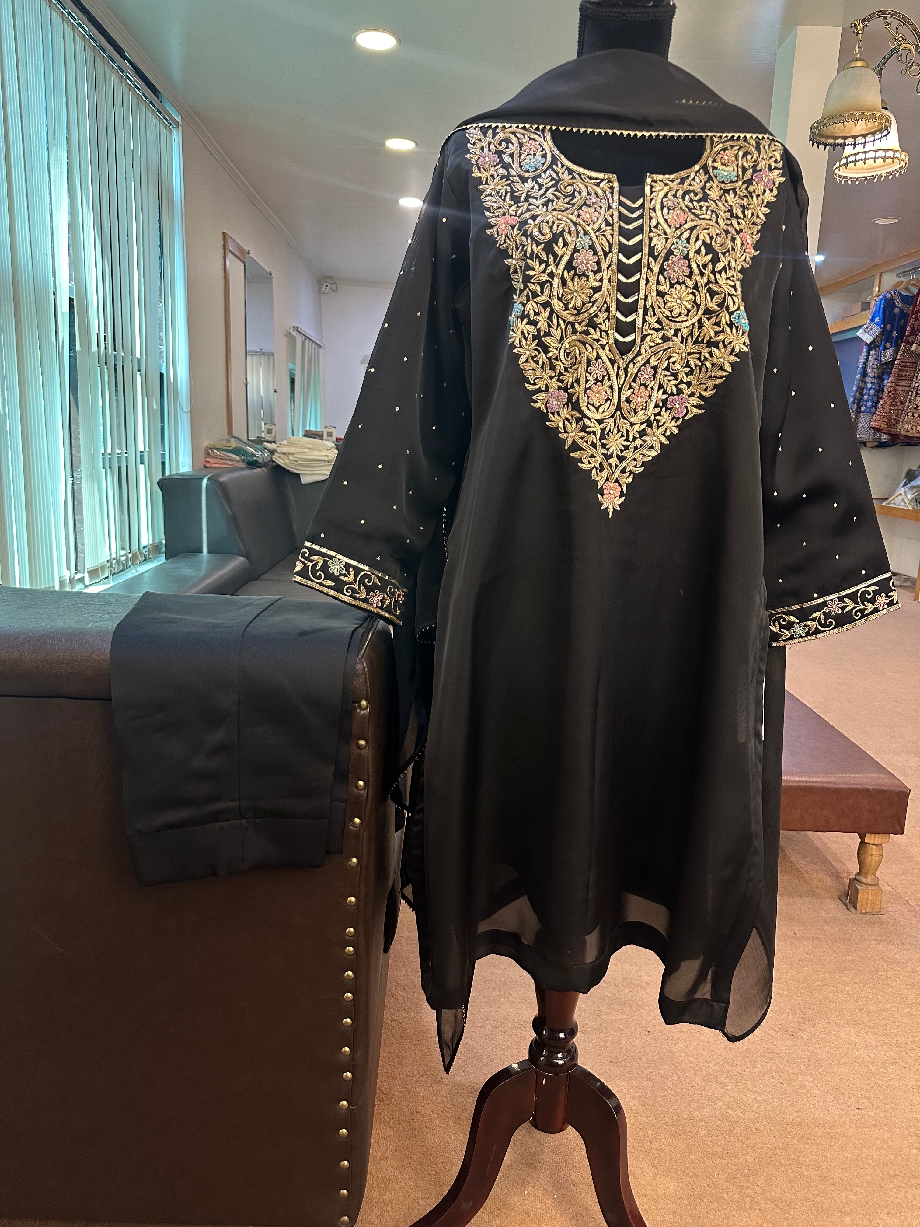 Handwork kurta set pbks881