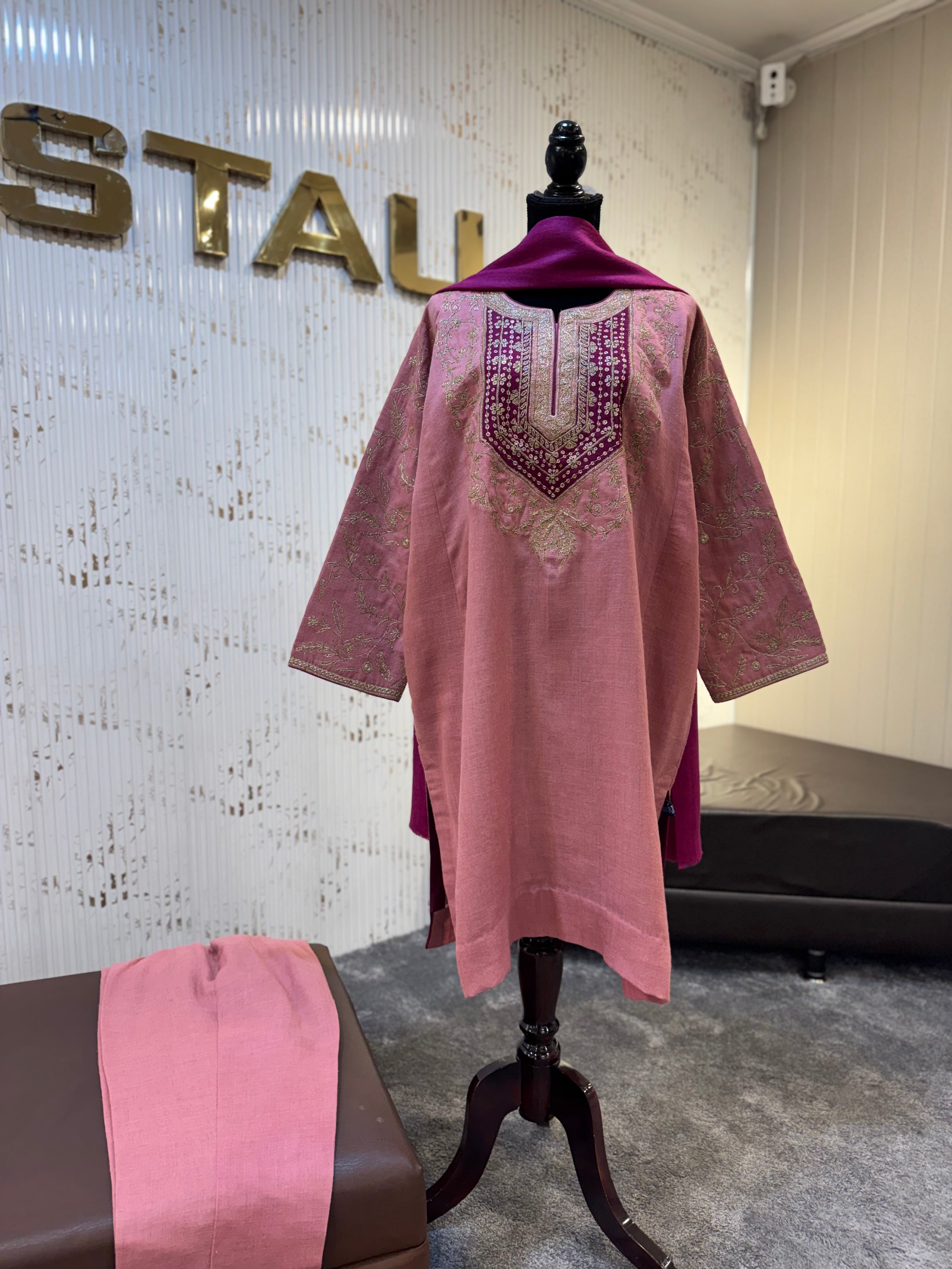 Purepashmina blend 2 piece pwb578