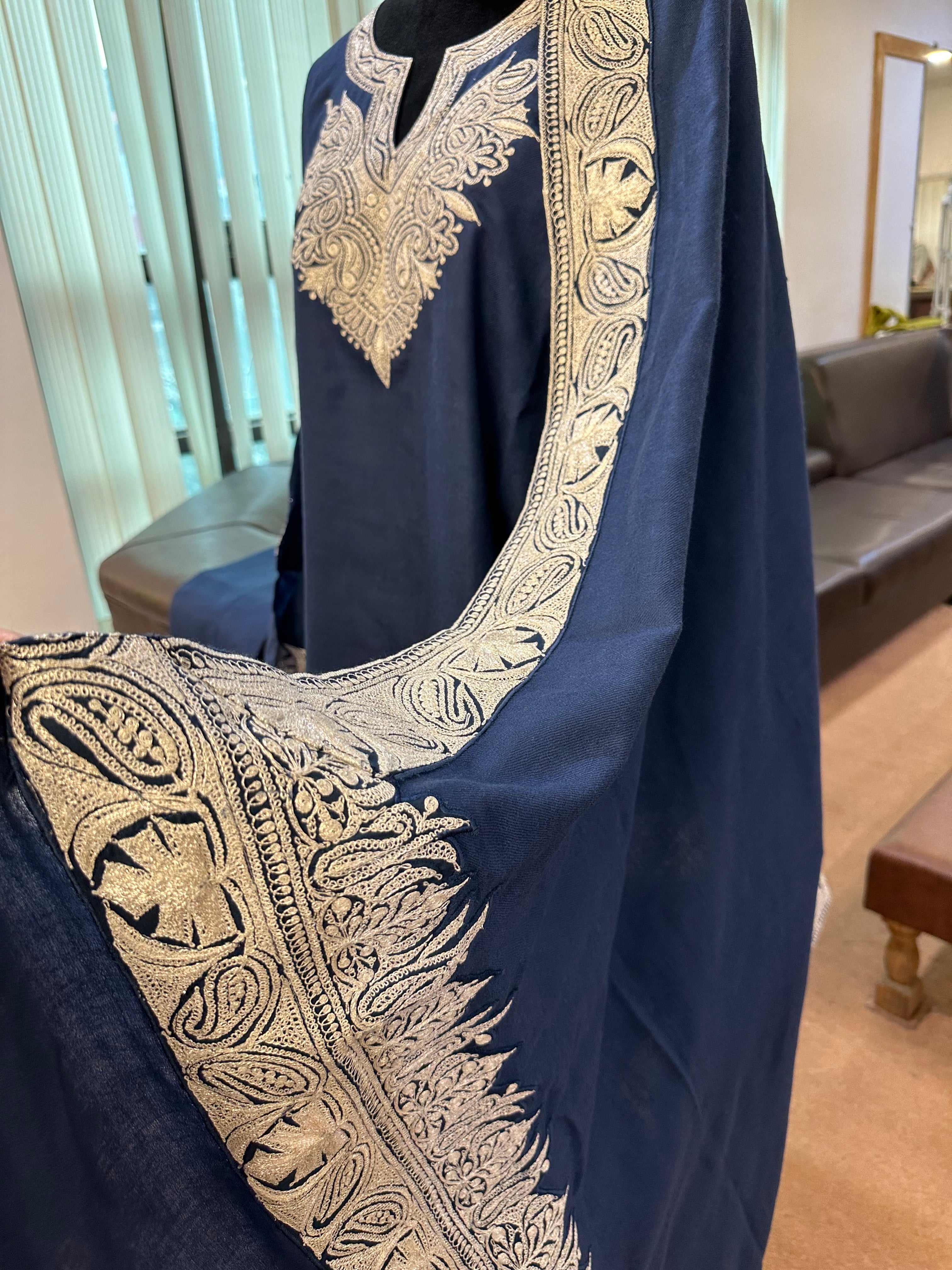 Purepashmina blend pheran set