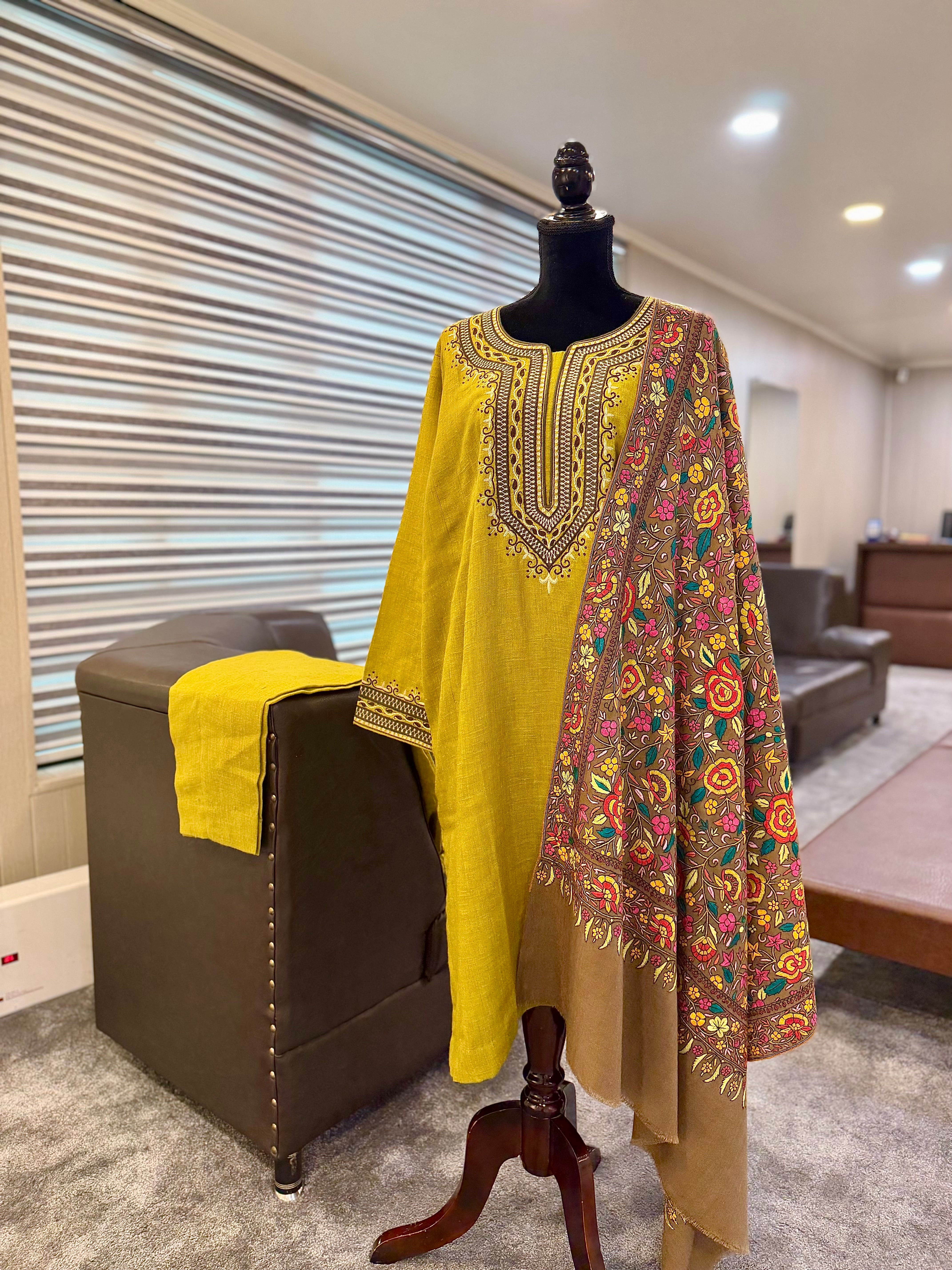 Purepashmina blend 2 piece pwb541