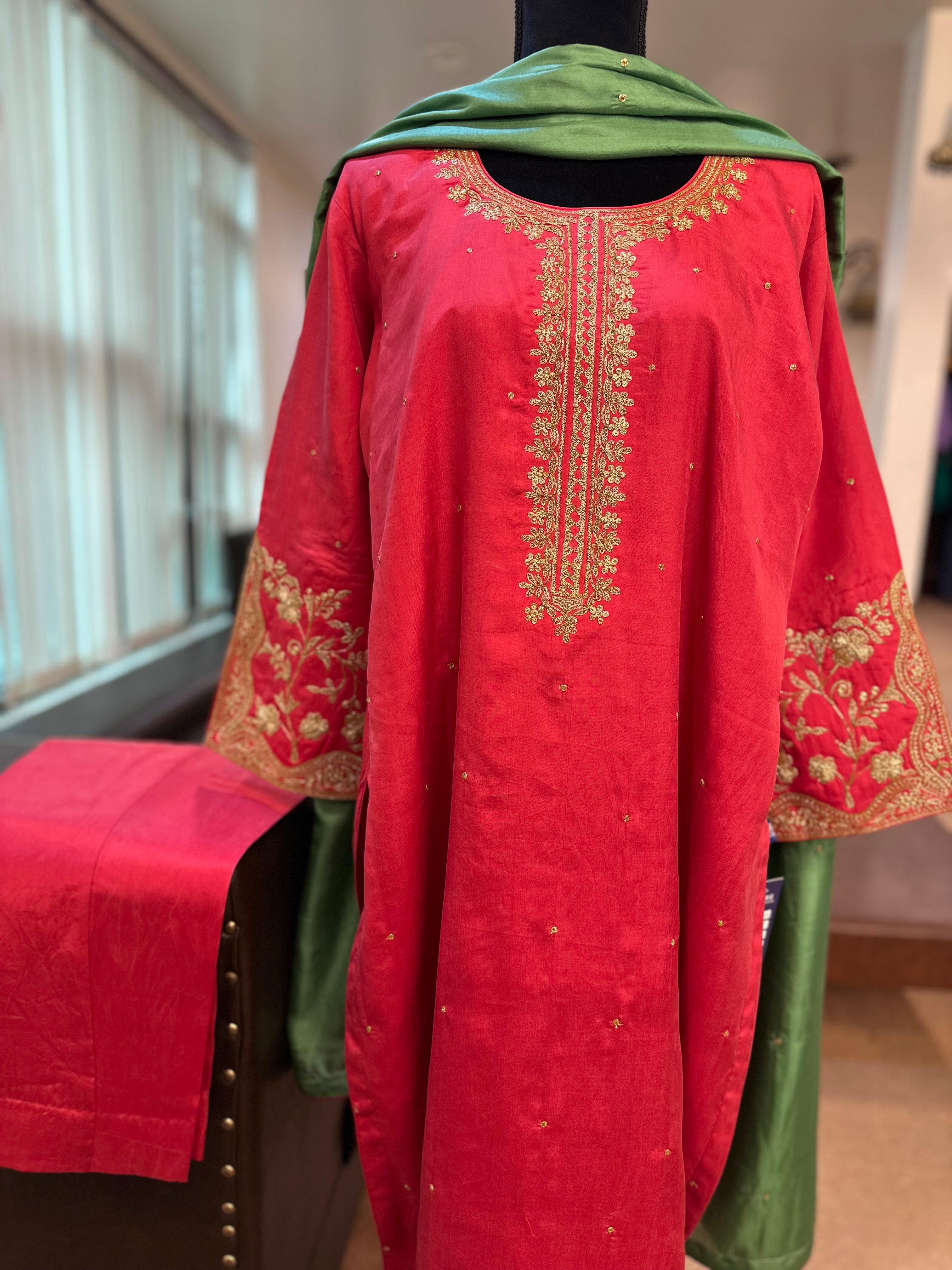 Puresilk kurta set mtks808