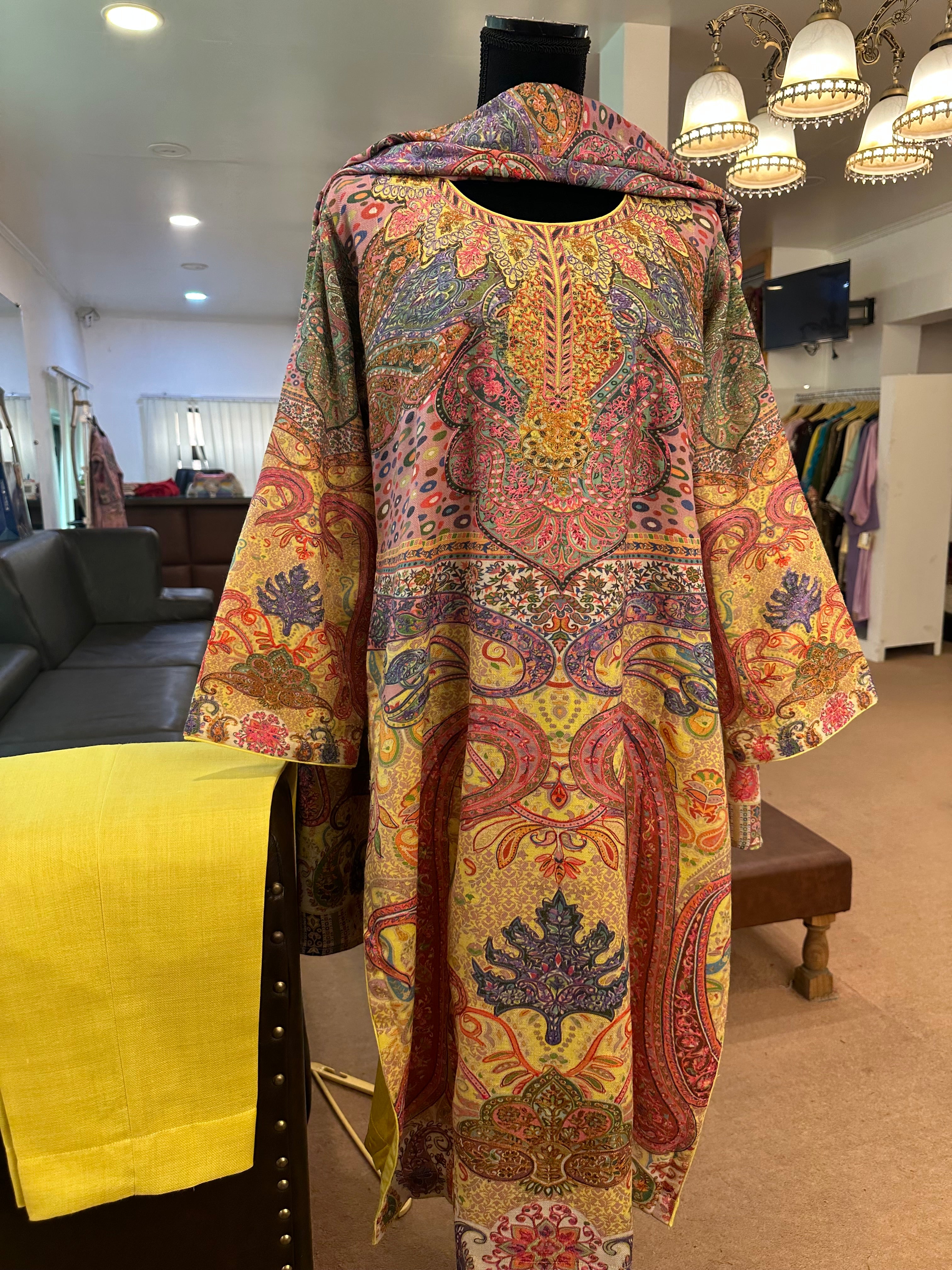 Kalamkari kurta set pbks681