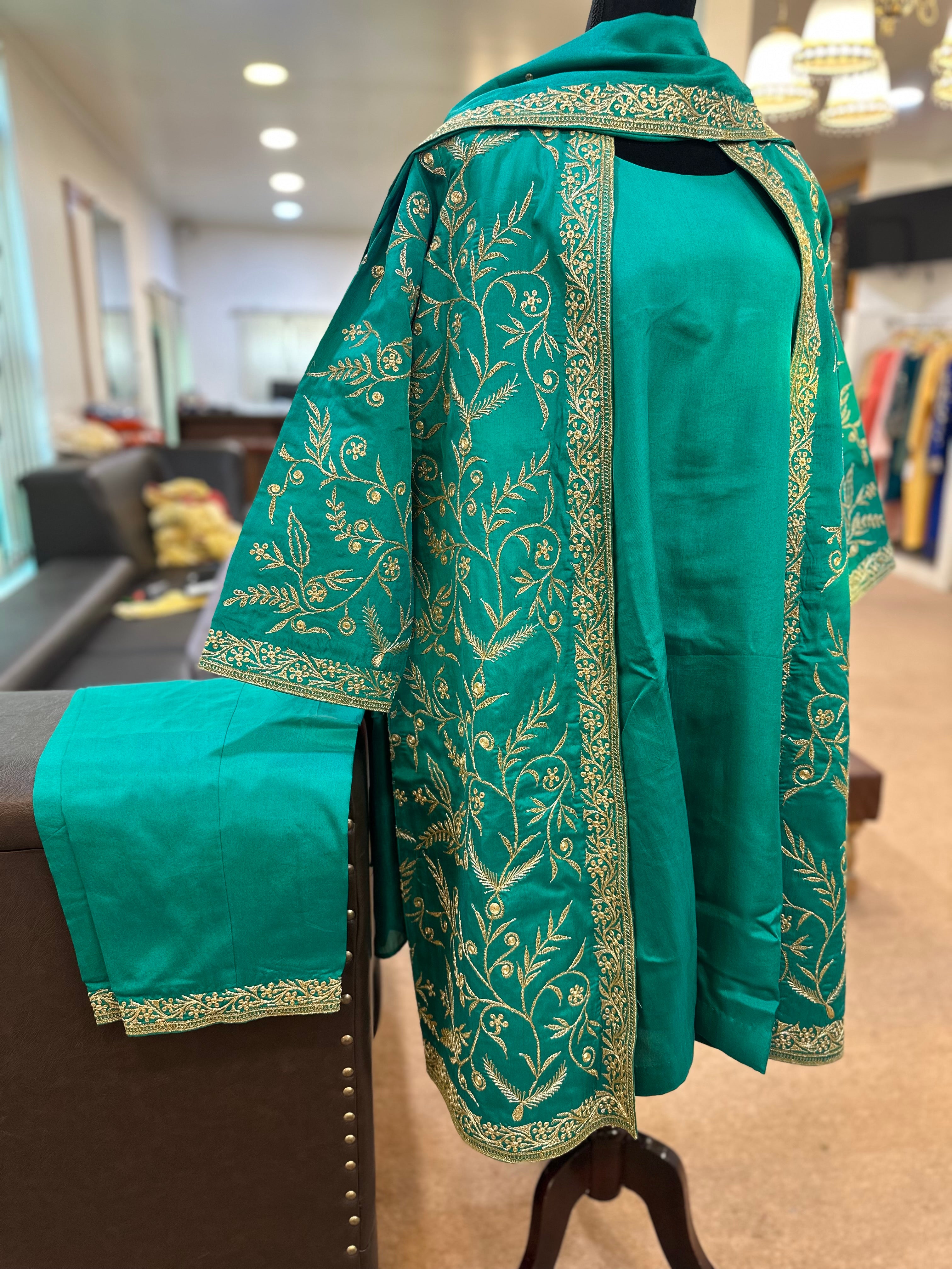 Puresilk jacket 4 piece