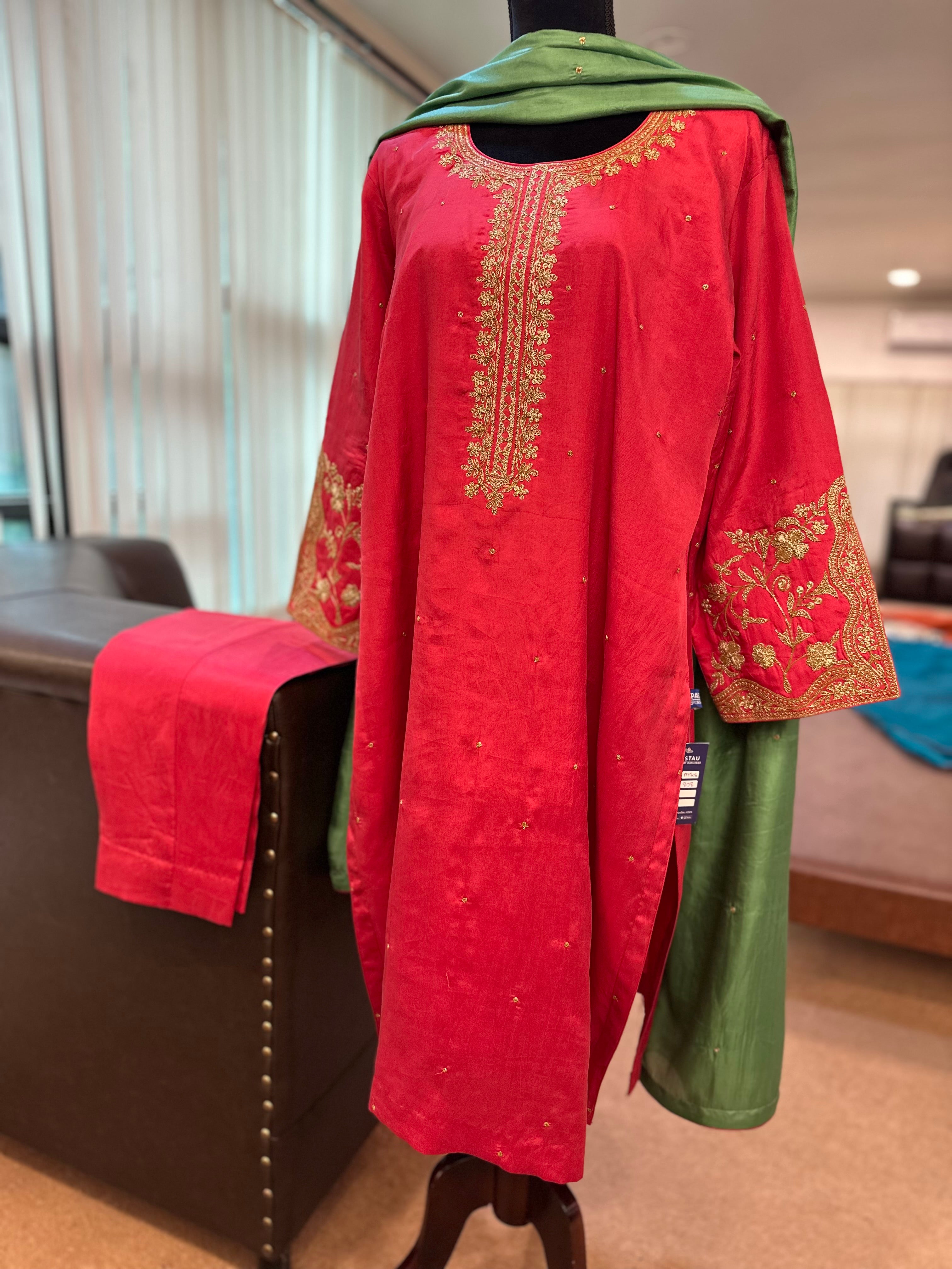 Puresilk kurta set mtks808