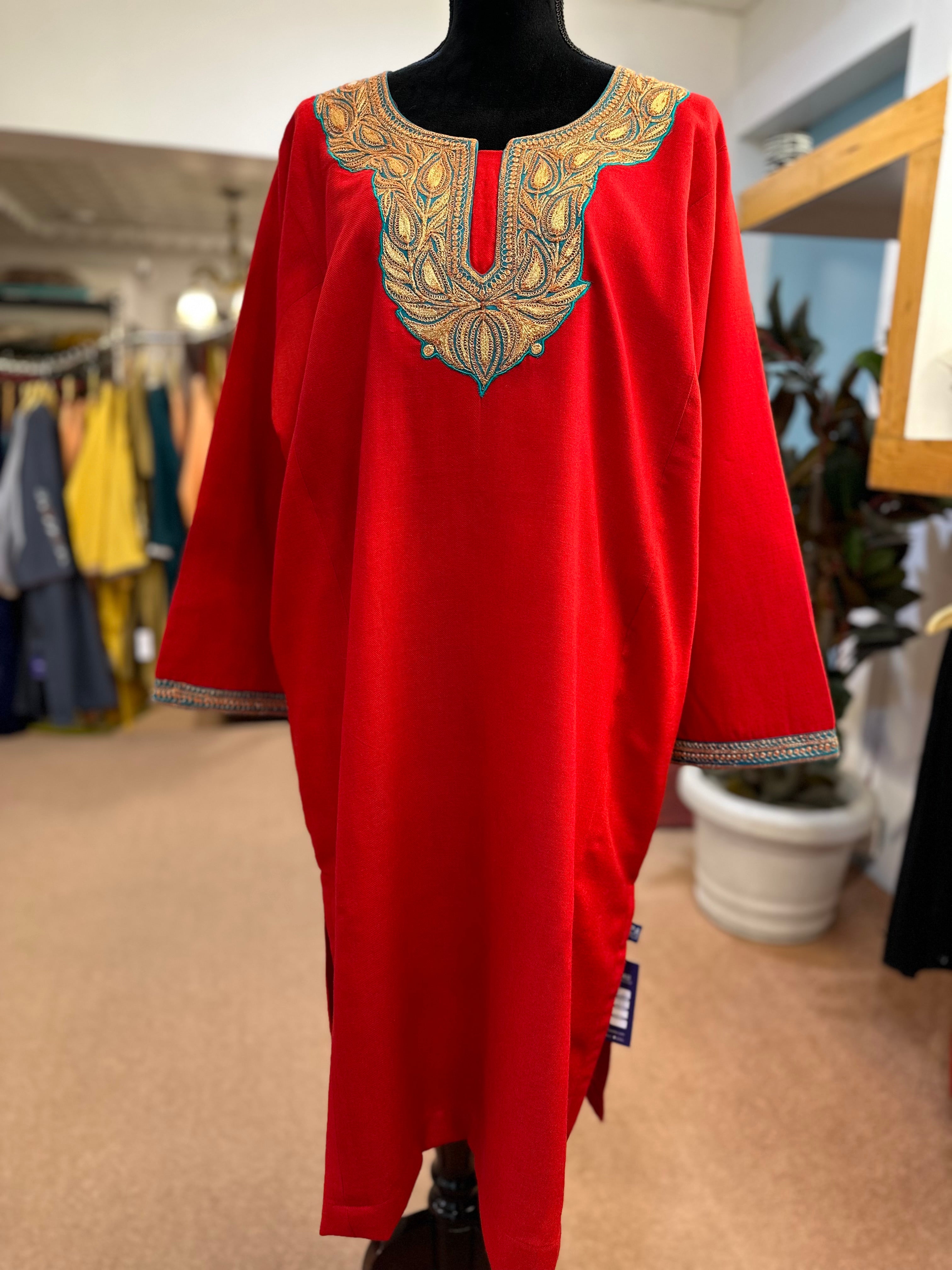 Pure merino wool pheran pwb292