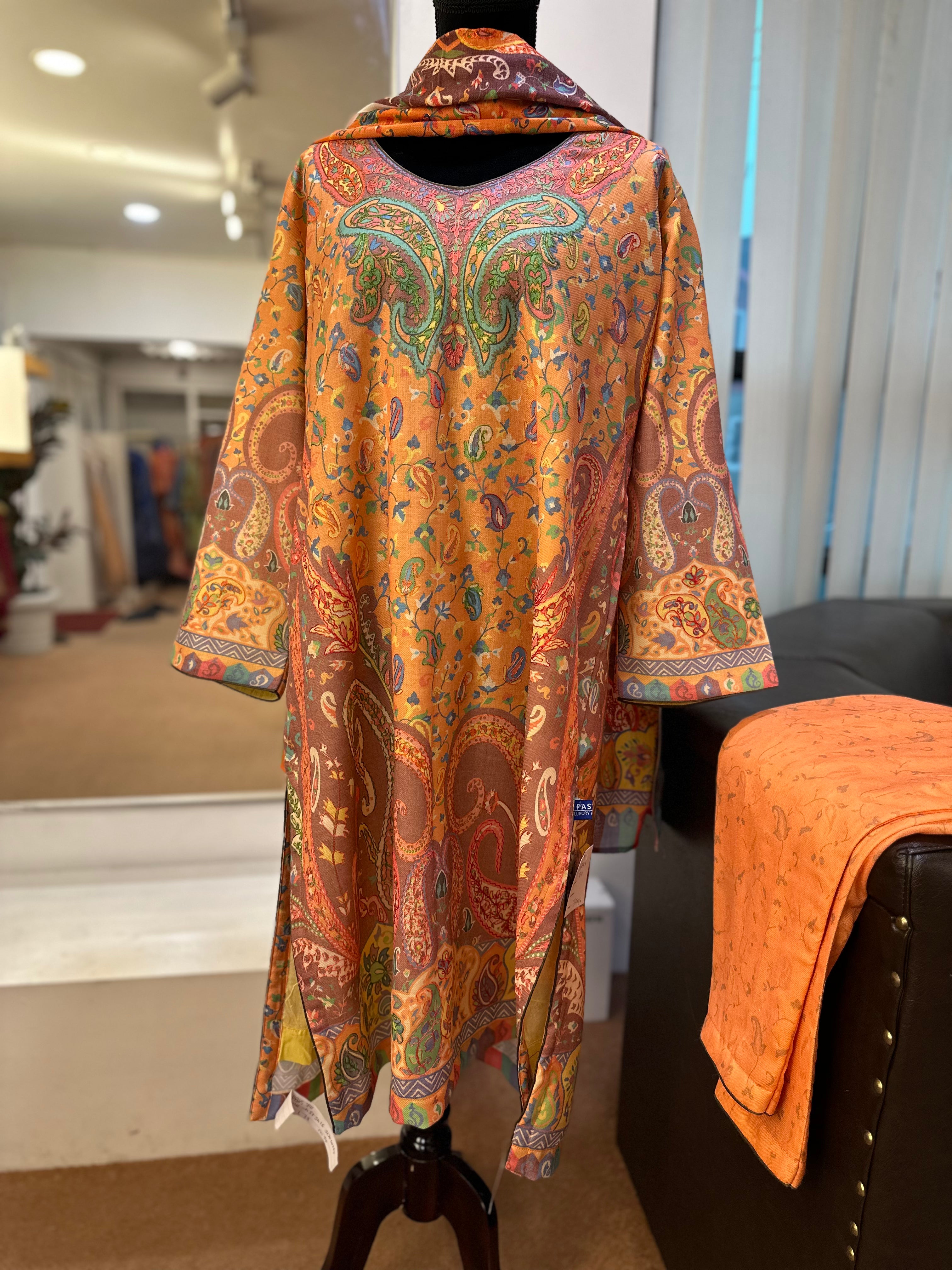 Kalamkari kurta set 3 piece pbks741