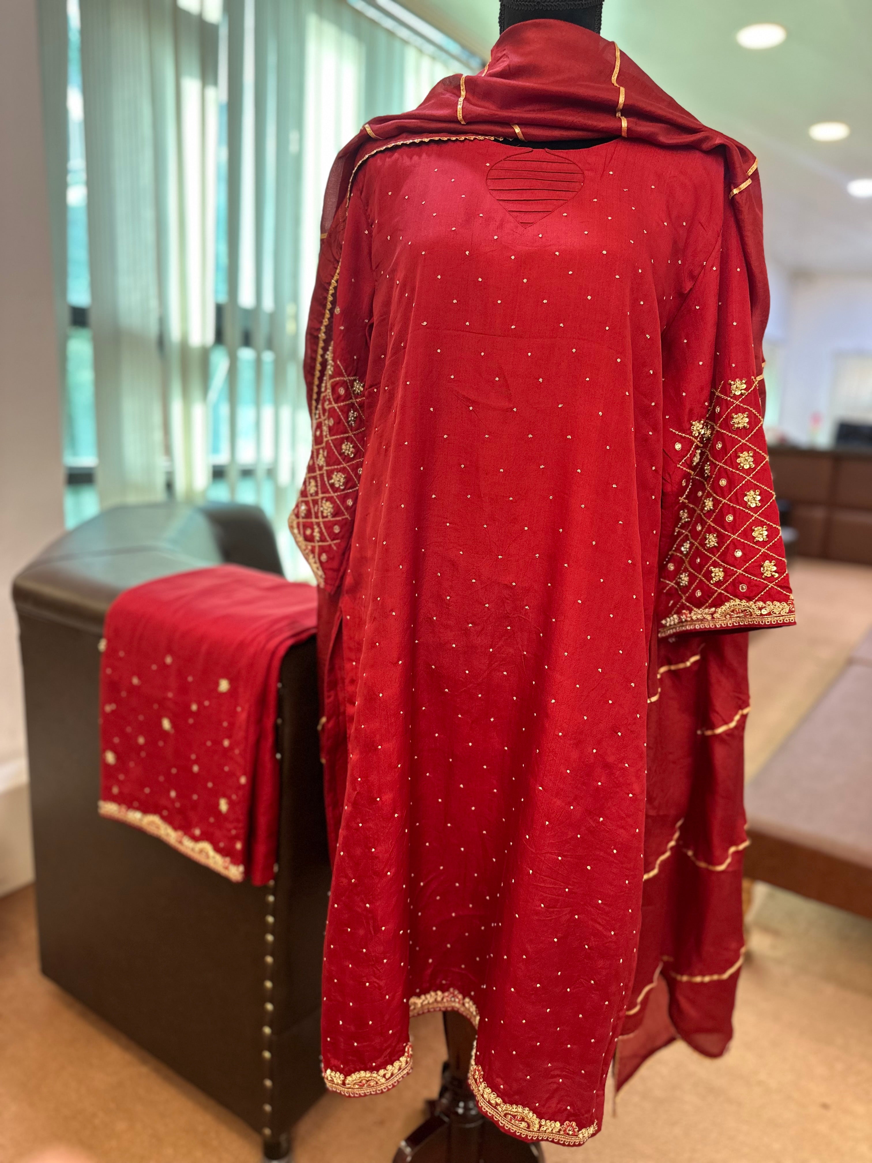 Handwork kurta set pbks