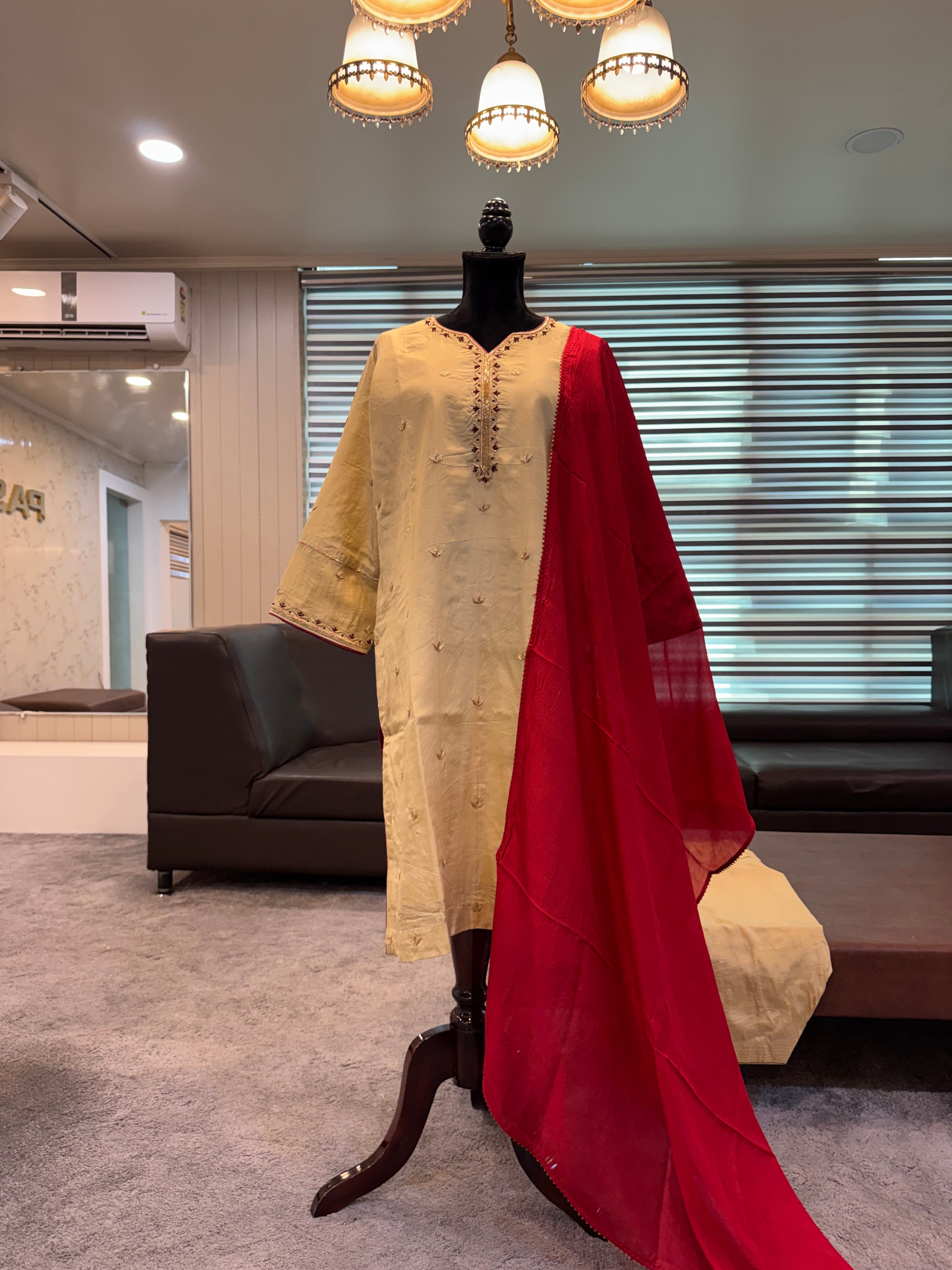 Puresilk 3 pc handwork