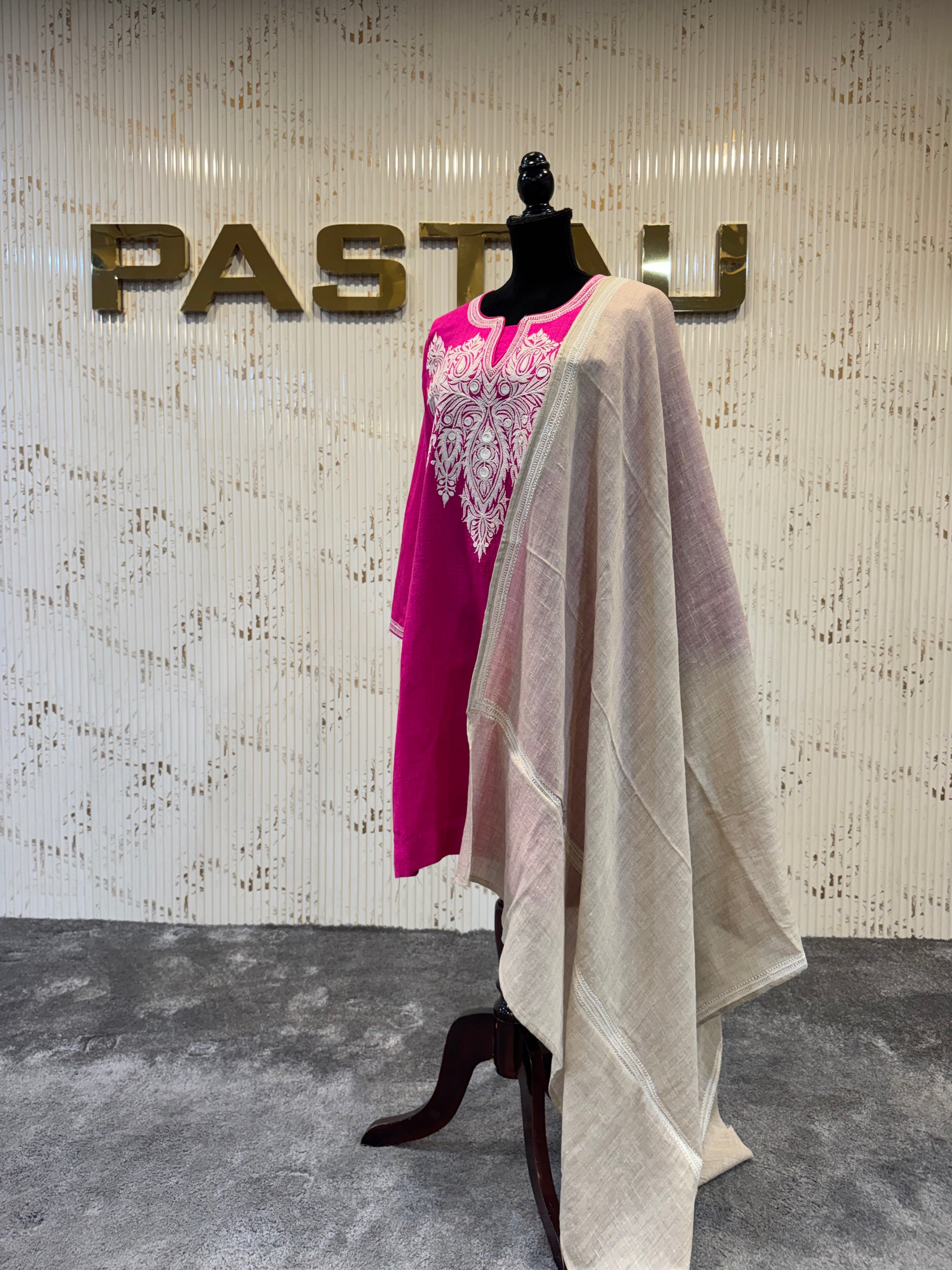 Purepashmina blend kurta set