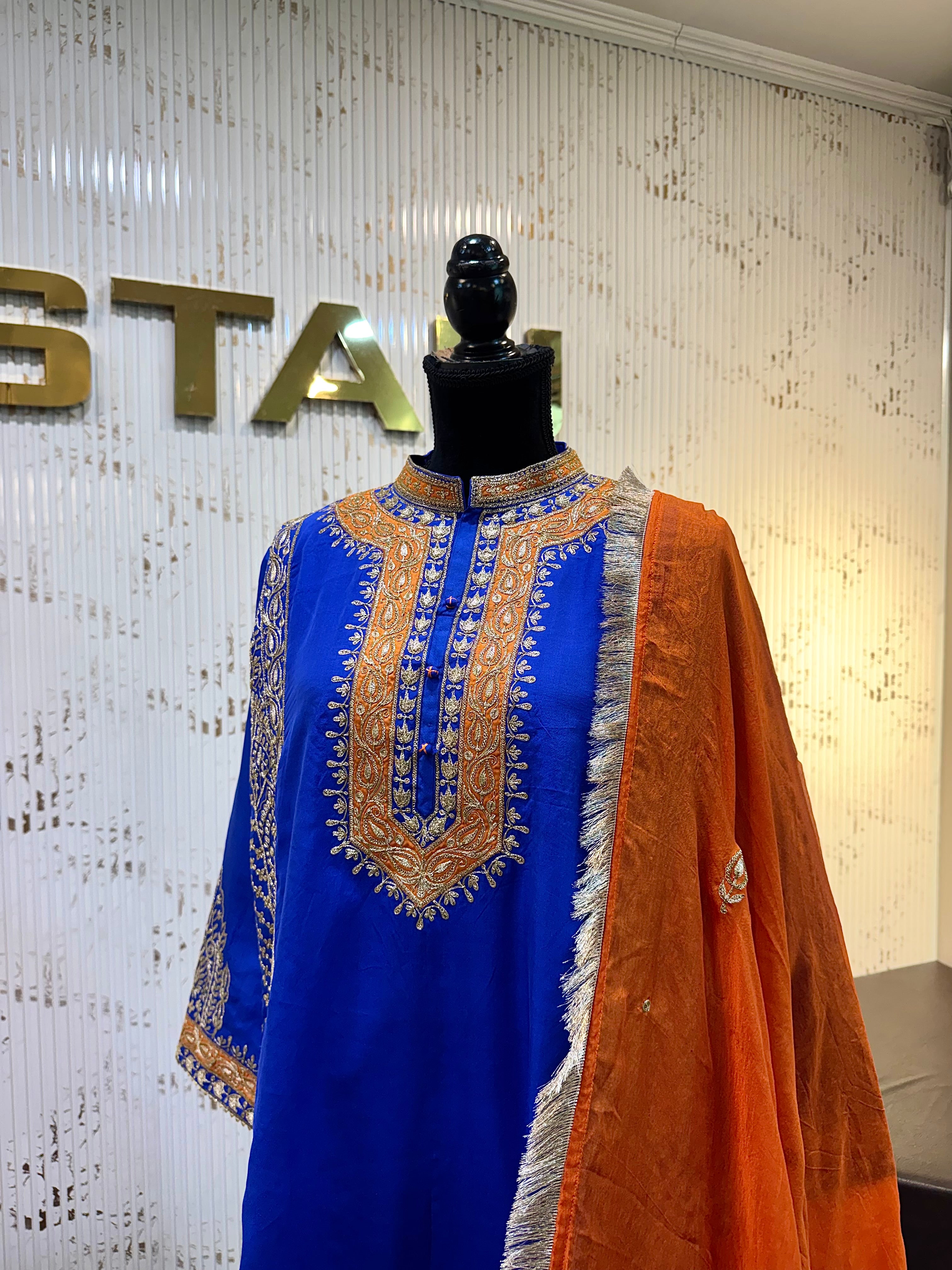 Puresilk 3 pc kurta set mtks869