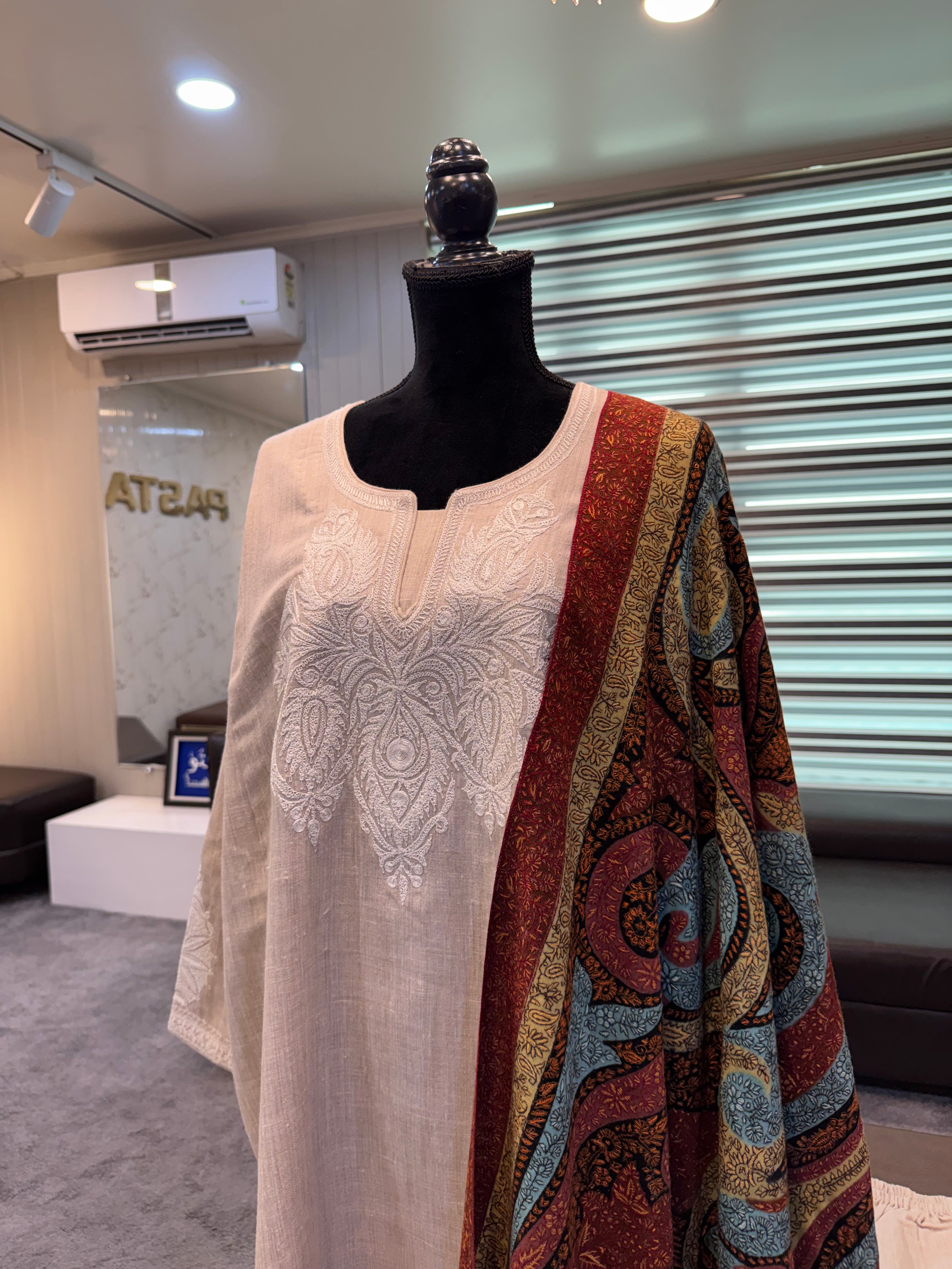 Purepashmina blend 2 piece pwb642