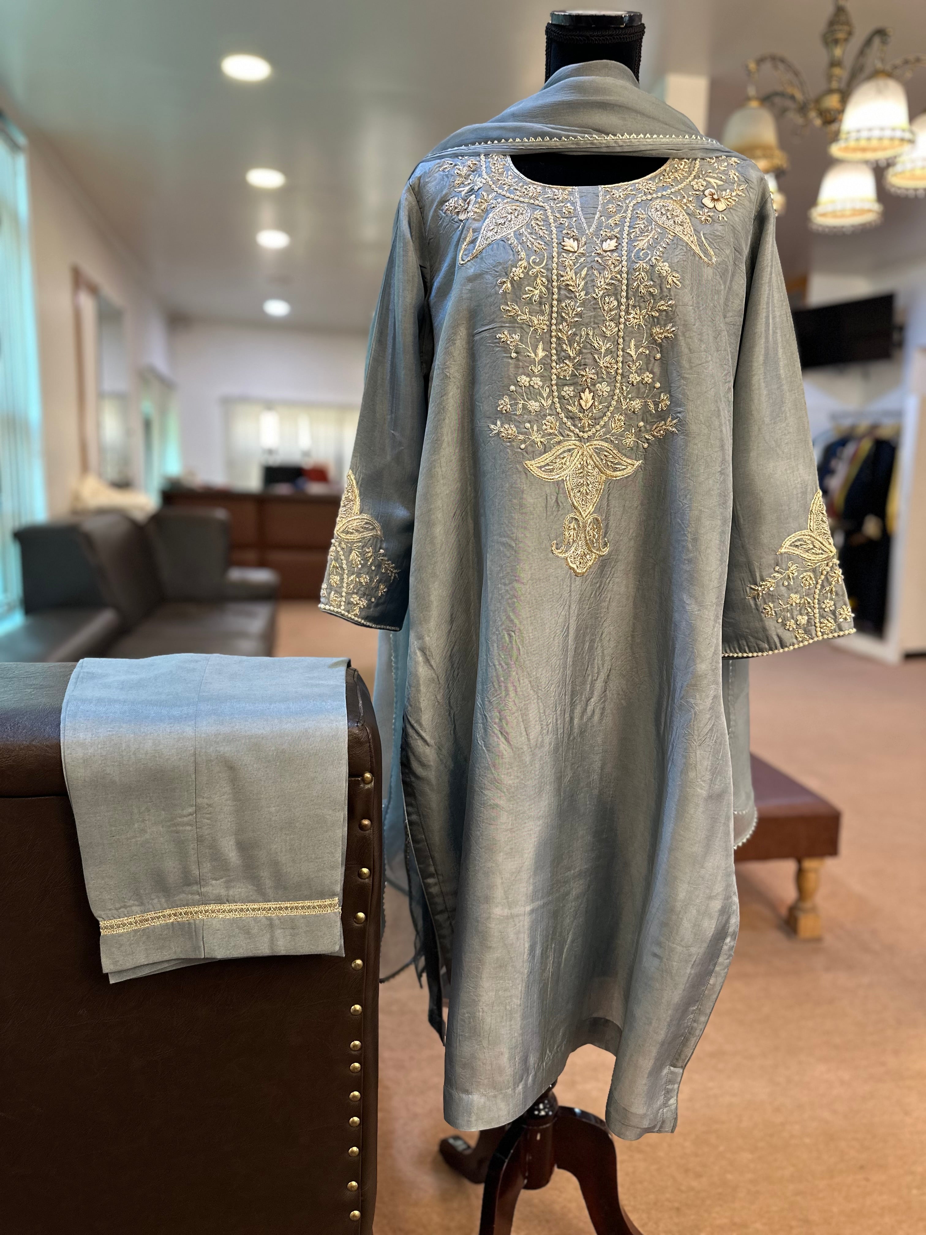 Handwork kurta set pbks835